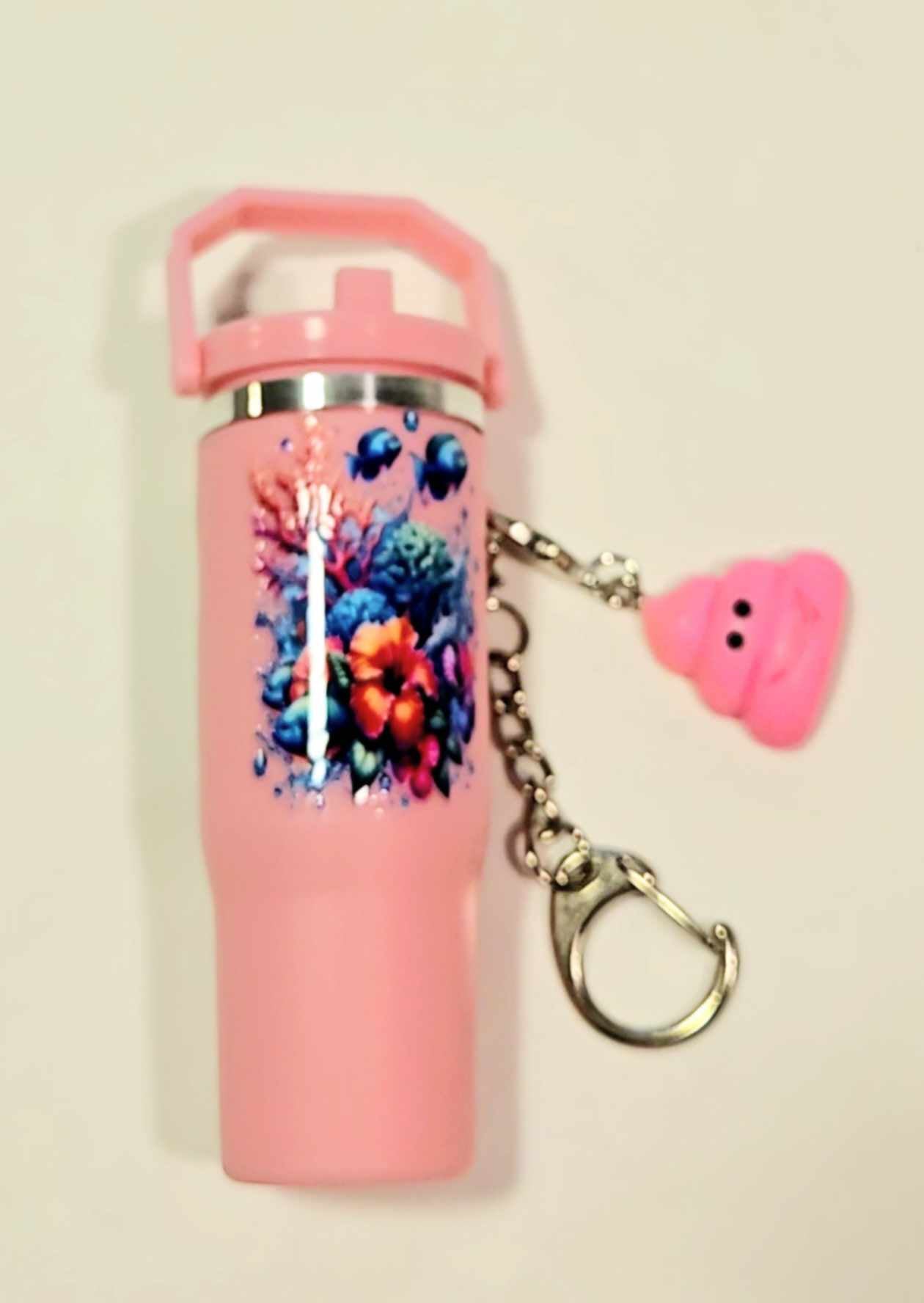 Ocean Wonders Chapstick Keychain Duo