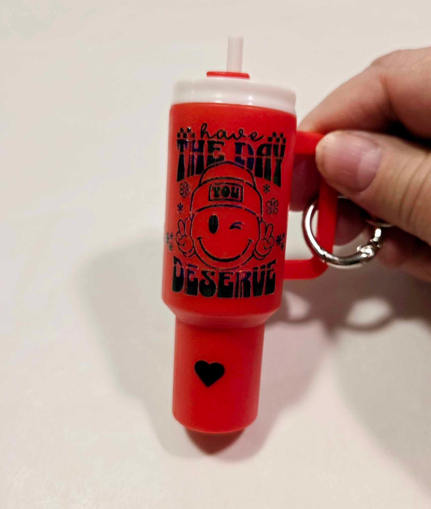 Smiley Day ChapStick Holder