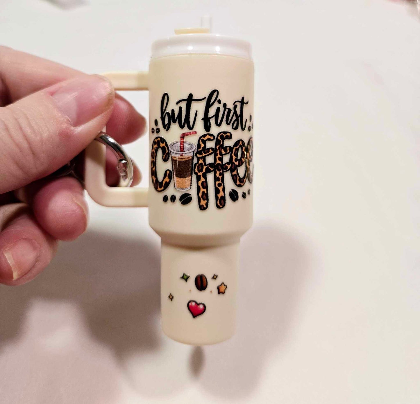 Coffee First ChapStick Holder