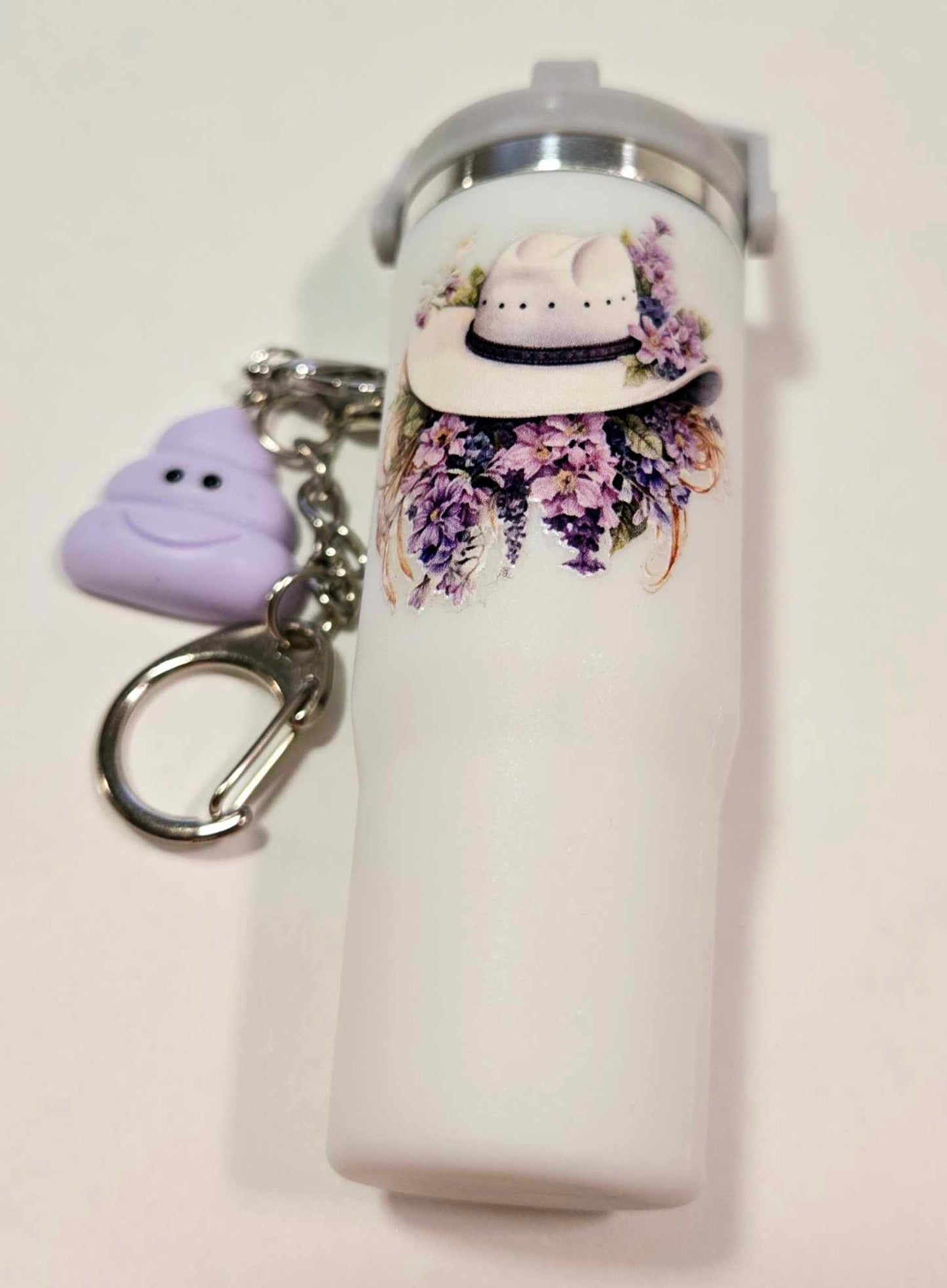Cowgirl Chic Chapstick Keychain Duo