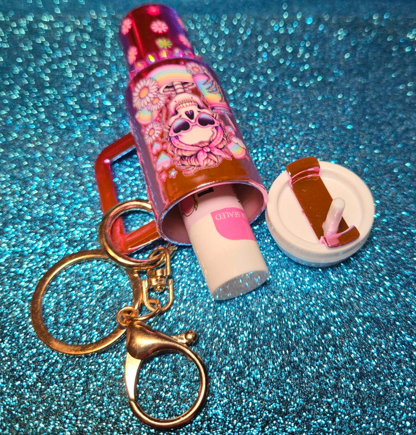 Eternal Blossom Mini Tumbler Keychain