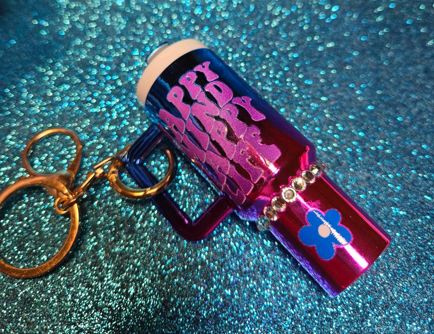 Mindful Moments Mini Tumbler Keychain