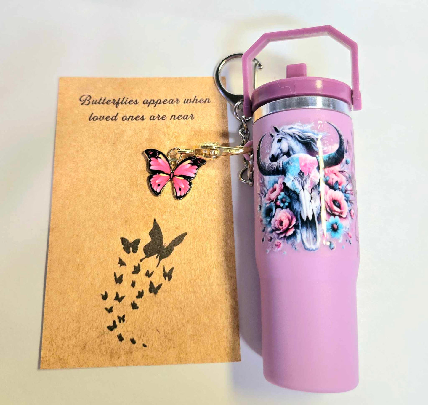 Spirit of the West Lip Balm Holder Keychain