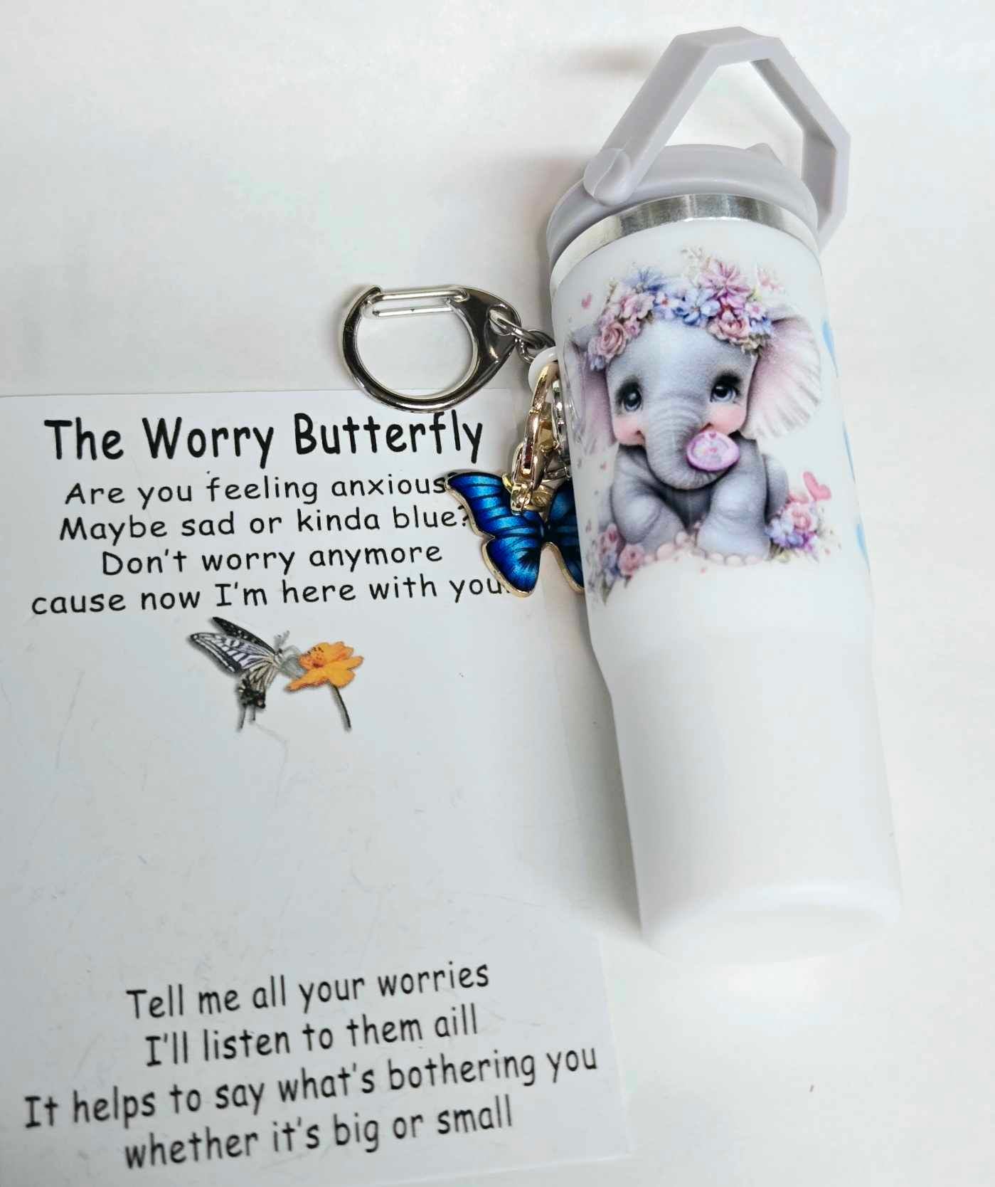Tiny Trunks Comfort Lip Balm Holder Keychain