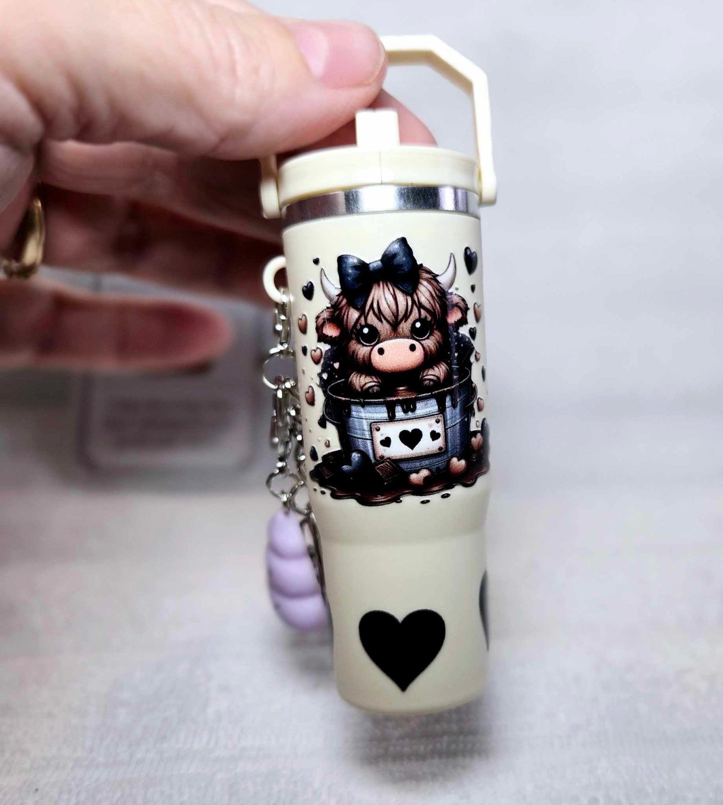 Cheeky Support Keeper Keychain