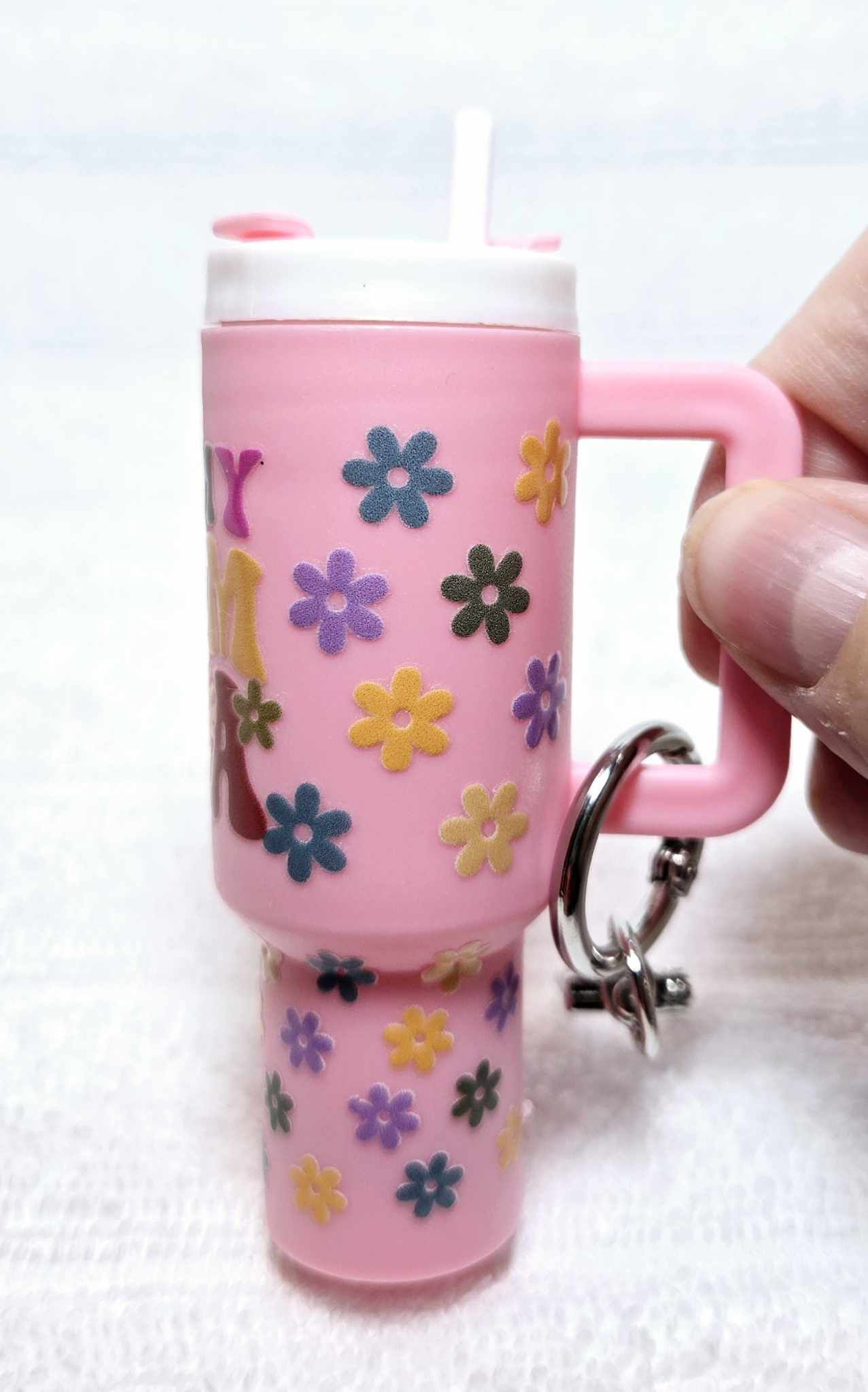 Mom’s Mini Essentials Tumbler Keychain