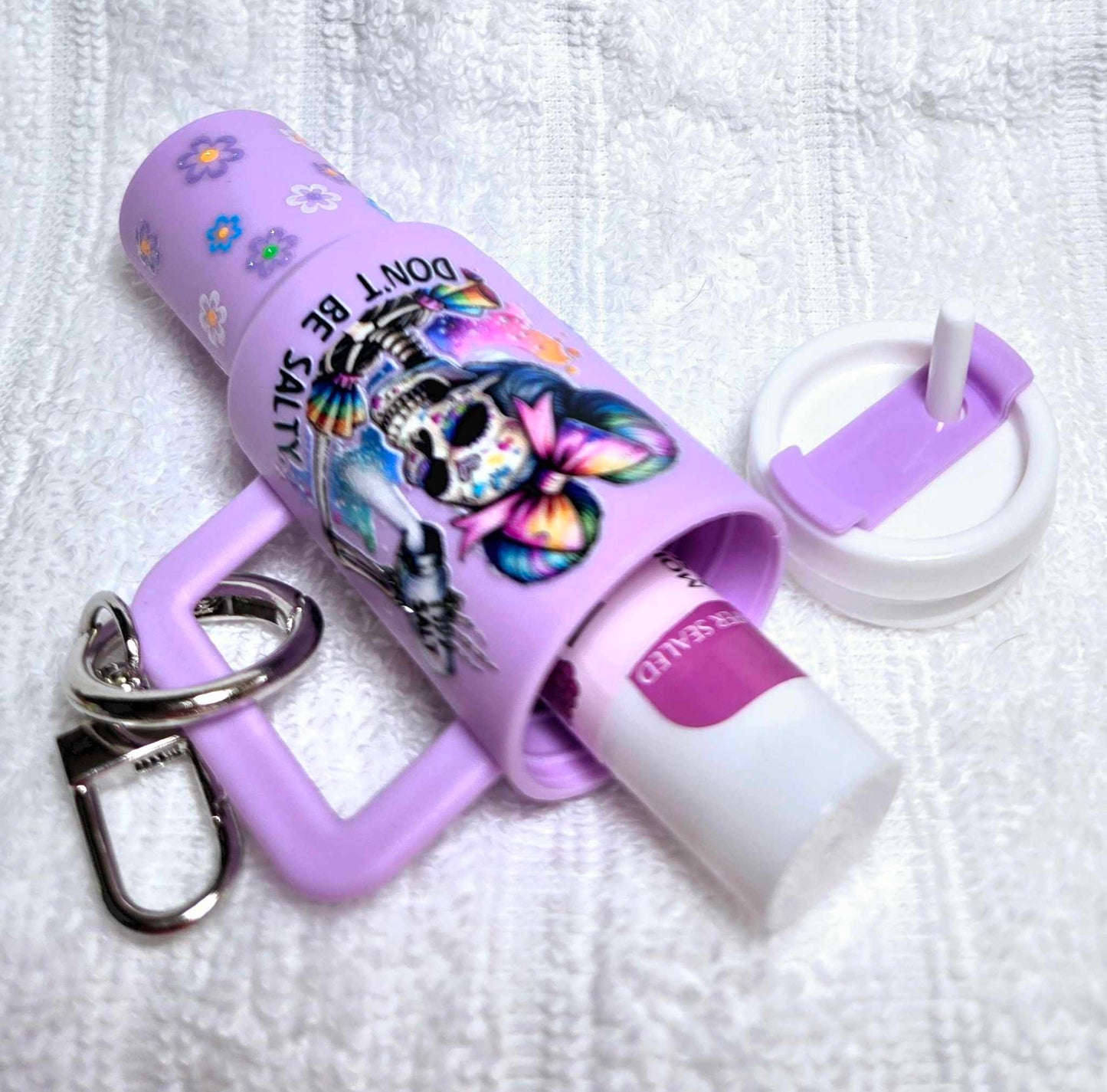 Skull-tastic Secret Stash Keychain