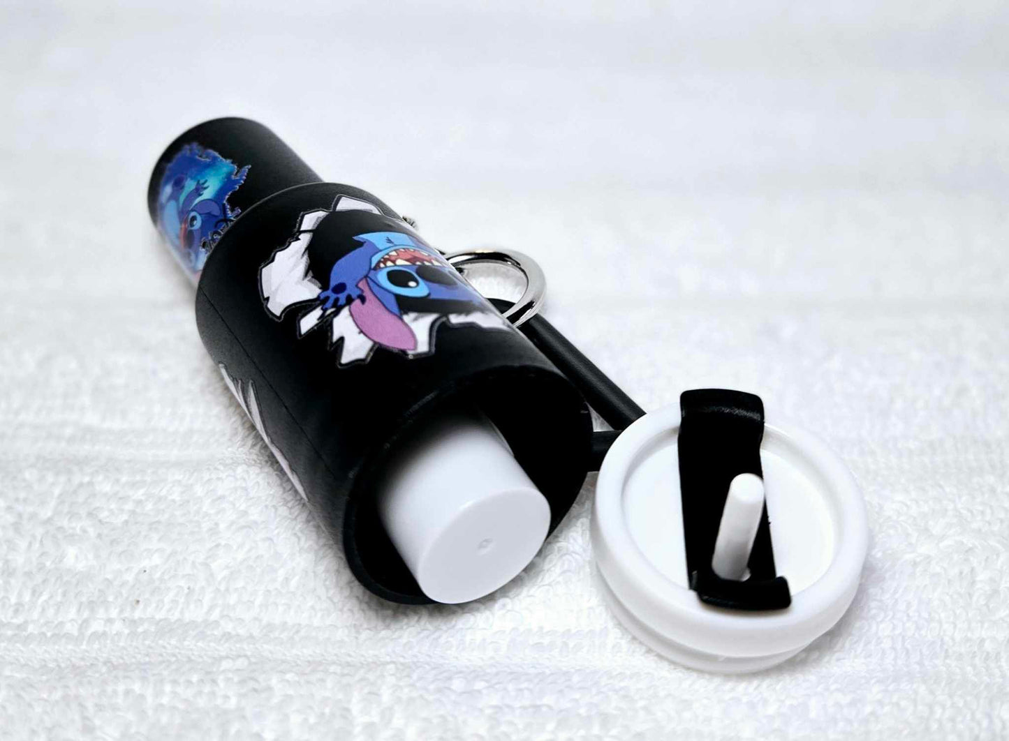 Stitch Breakout Mini Tumbler Keychain