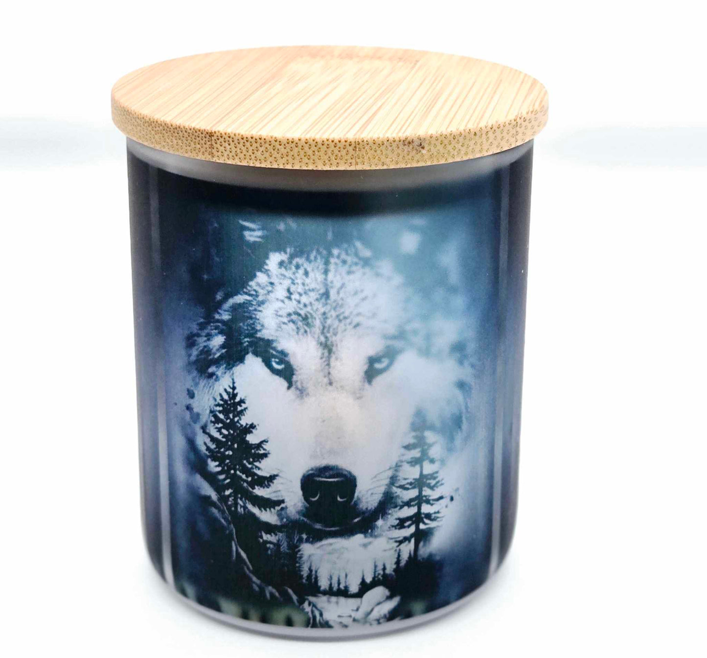 Lone Spirit Frosted Candle Holder – 6 oz