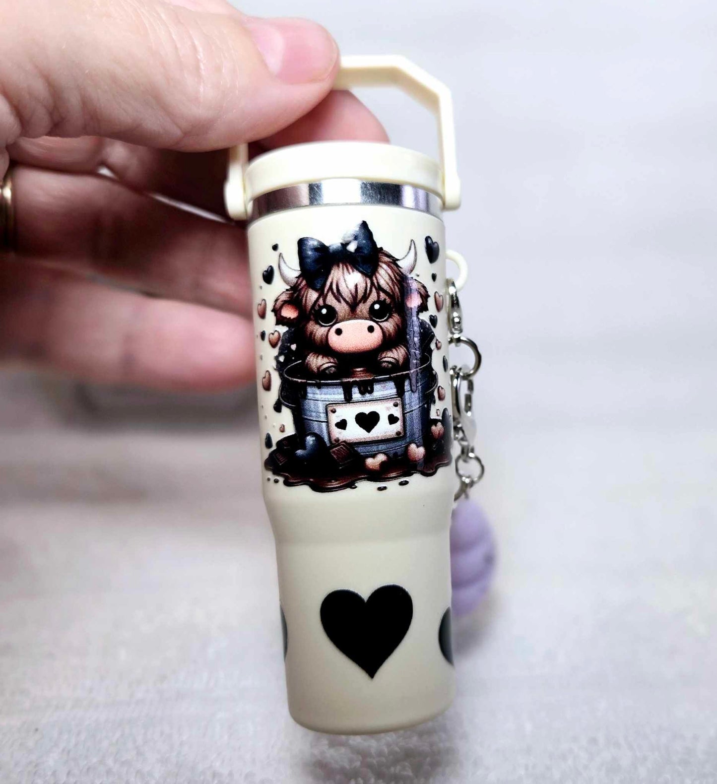 Cheeky Support Keeper Keychain