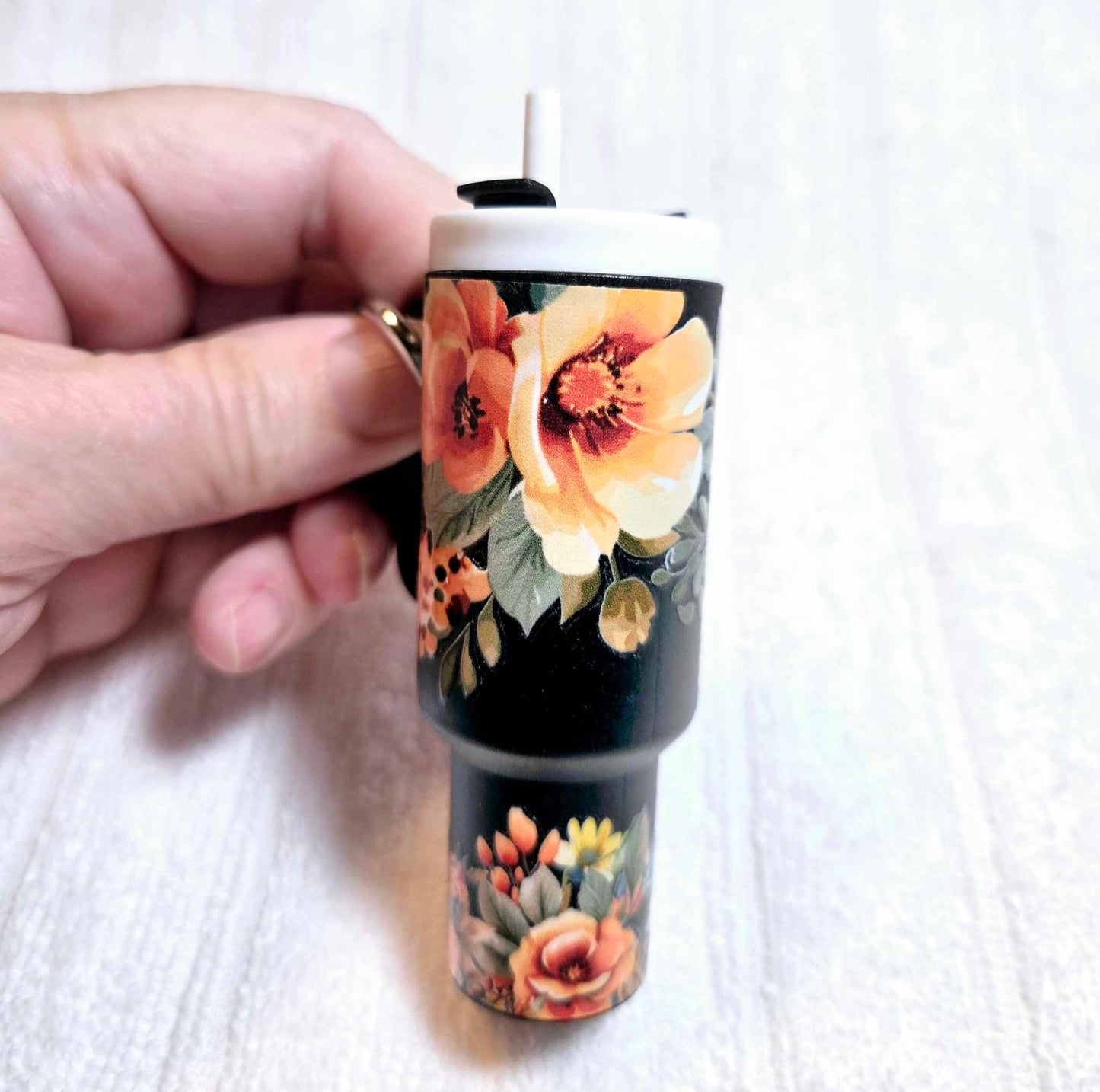 🌼 Pocket Bloom Tumbler Keychain
