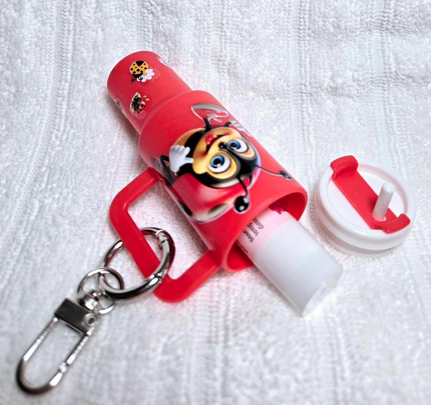 Lucky Ladybug Mini Keeper Keychain