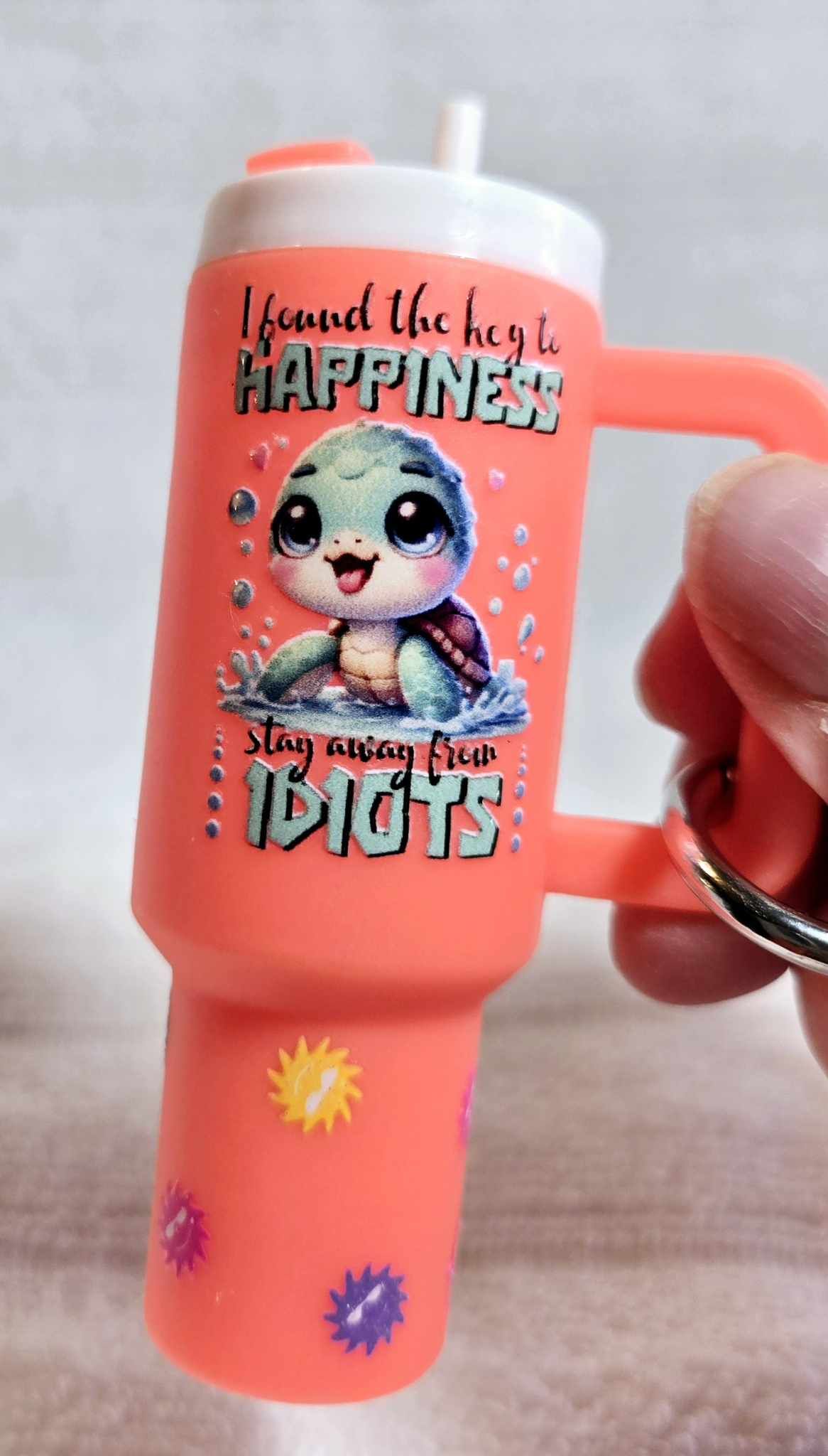 Happiness Keeper Keychain