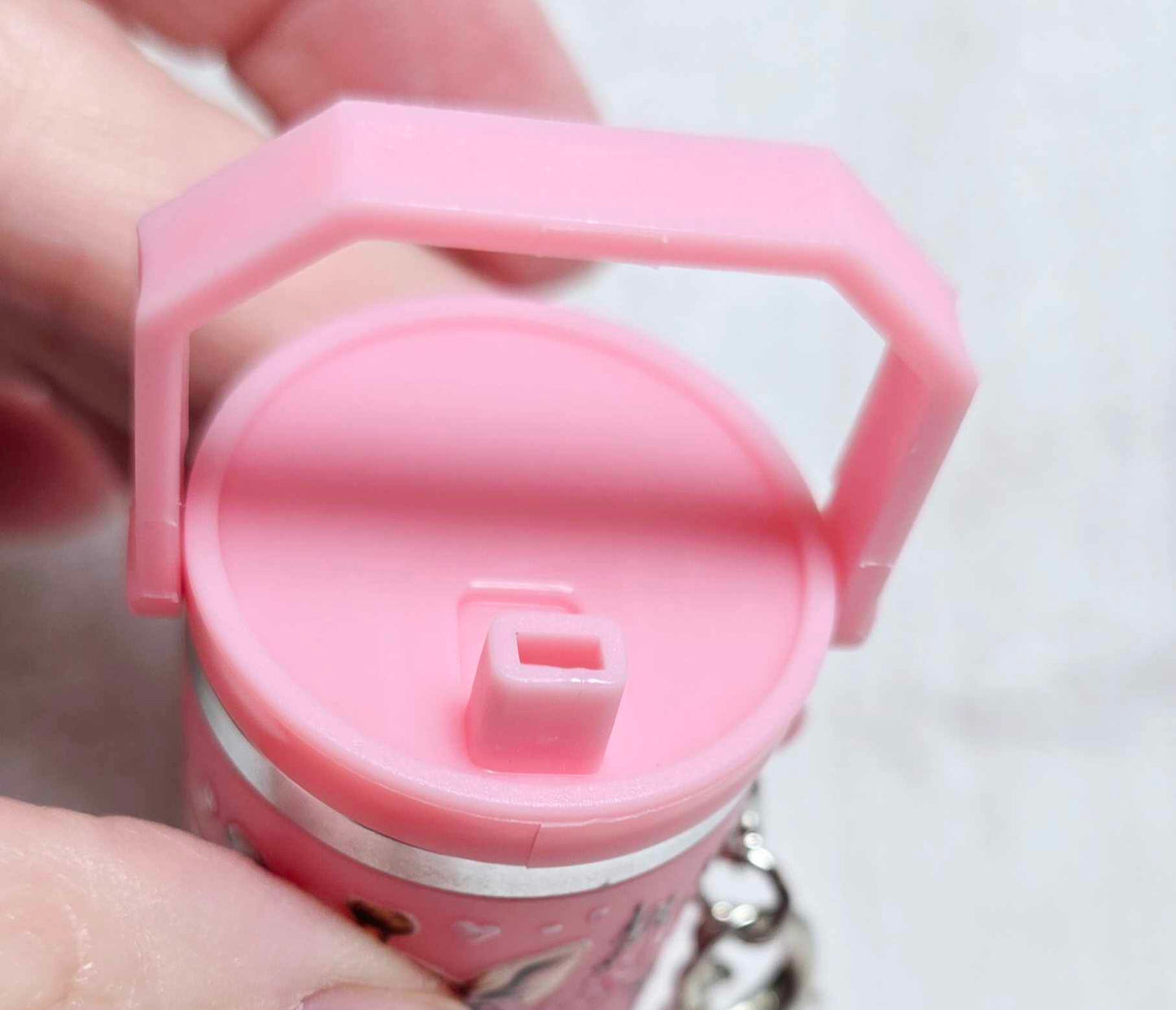 Giraffe Mini Tumbler Storage Keychain