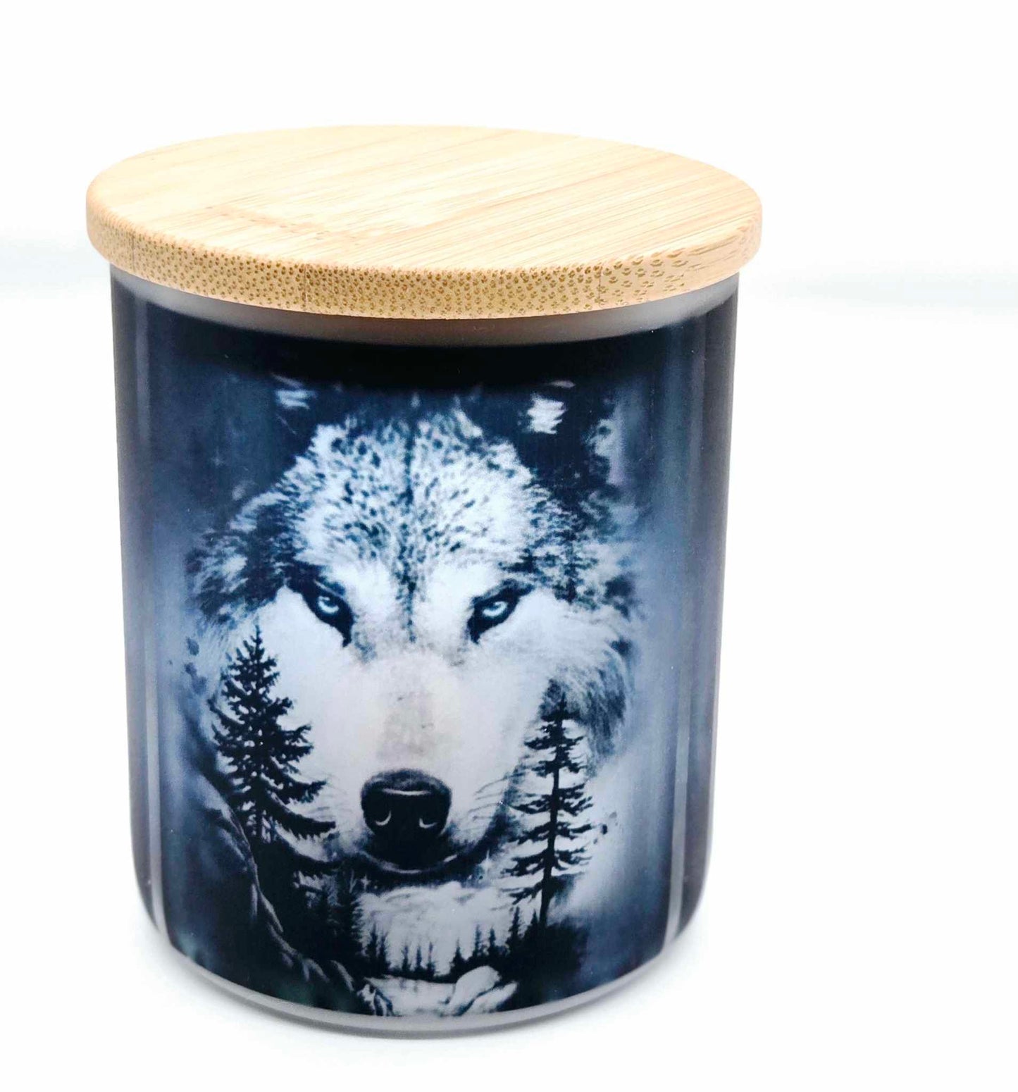 Lone Spirit Frosted Candle Holder – 6 oz