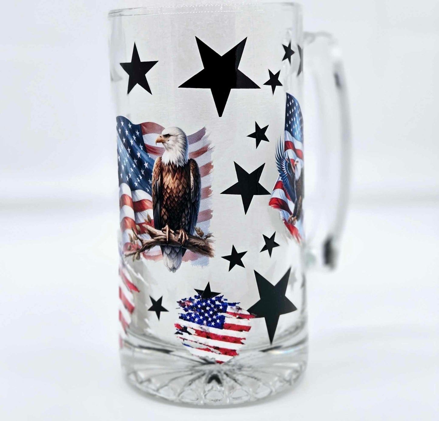 Patriot's Pride Glass Mug