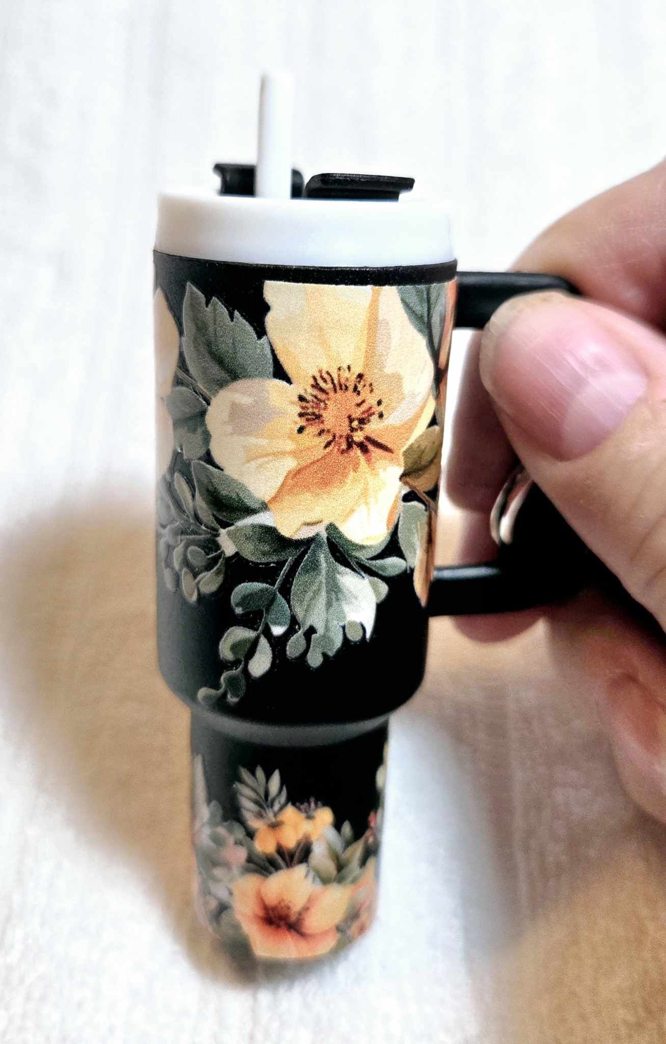 🌼 Pocket Bloom Tumbler Keychain