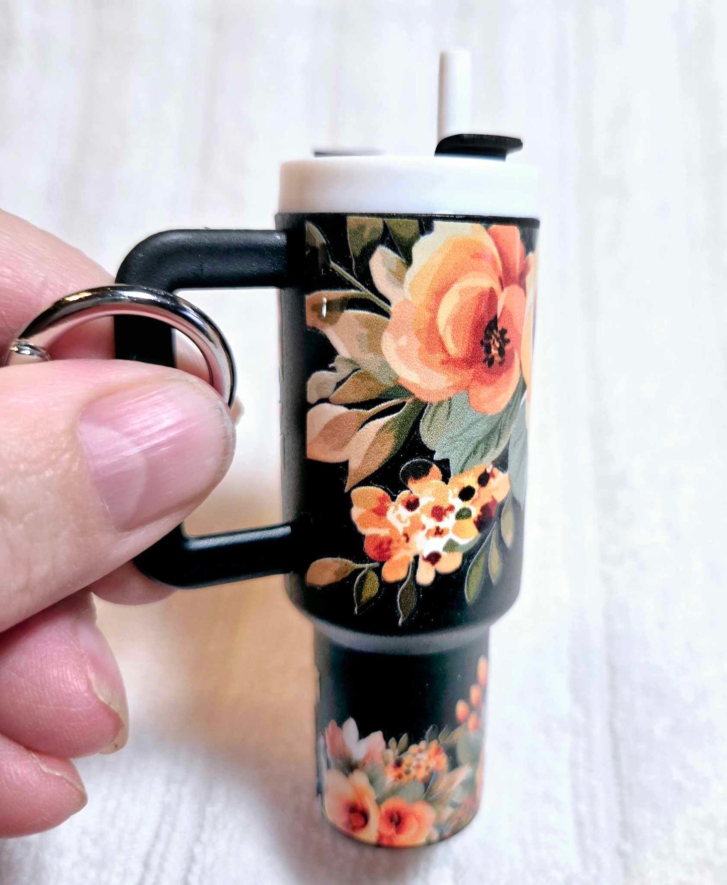 🌼 Pocket Bloom Tumbler Keychain