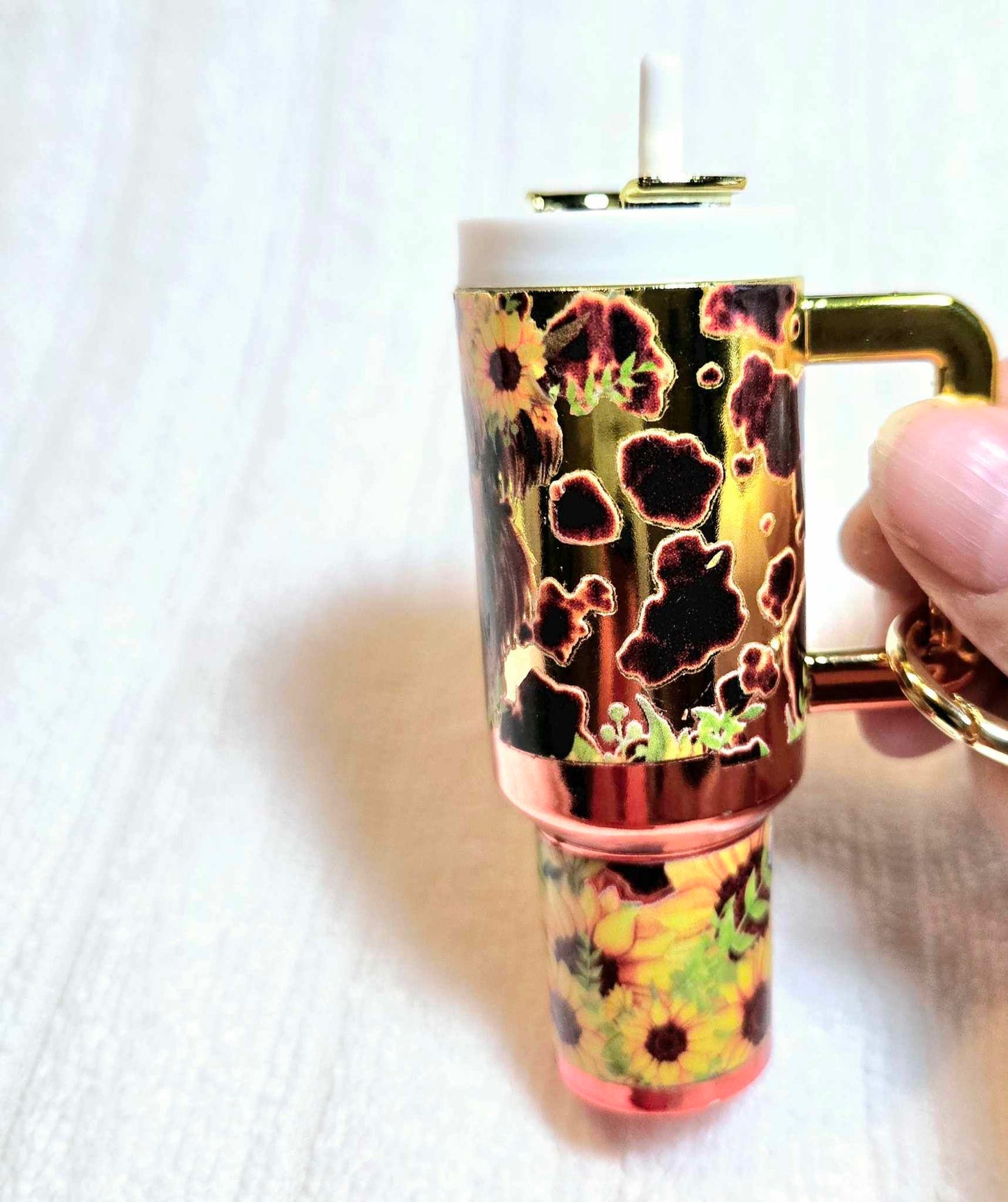 π» "Sunshine & Sass Highland Cow Mini Tumbler"