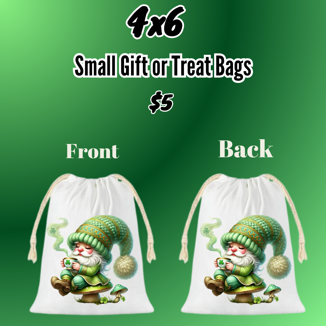 Lucky Little Gnome Treat Bags