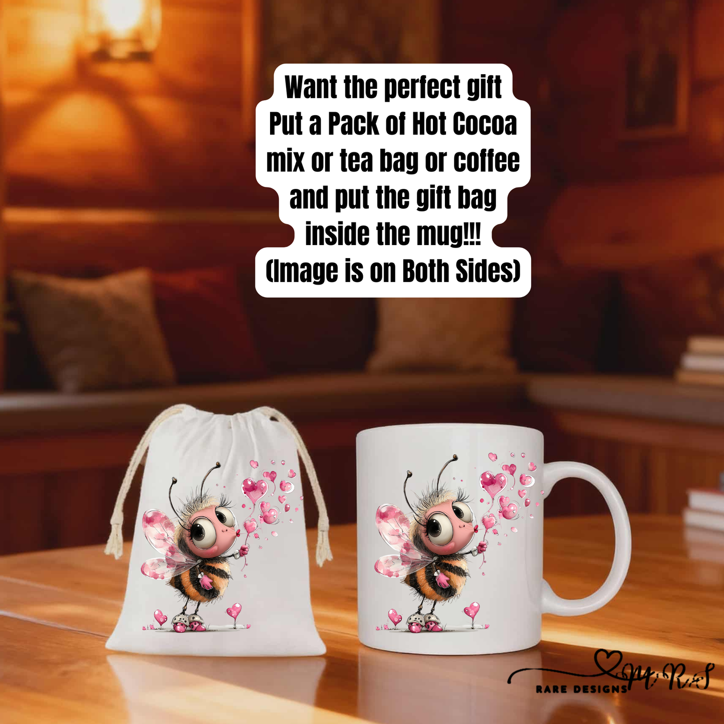 Bee Sweet Gift Set Collection – 11oz Mug + Matching Gift Bag