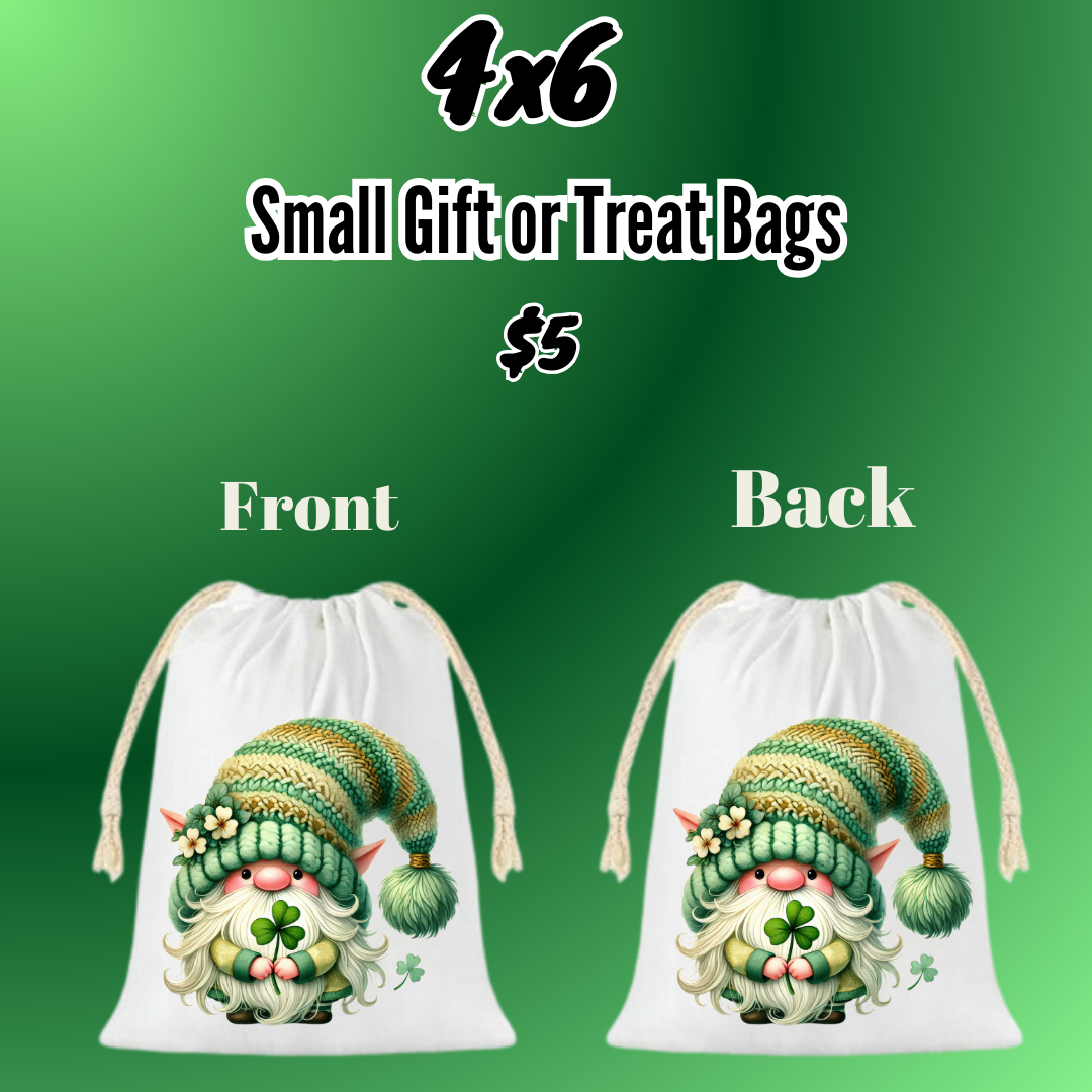 Lucky Little Gnome Treat Bags