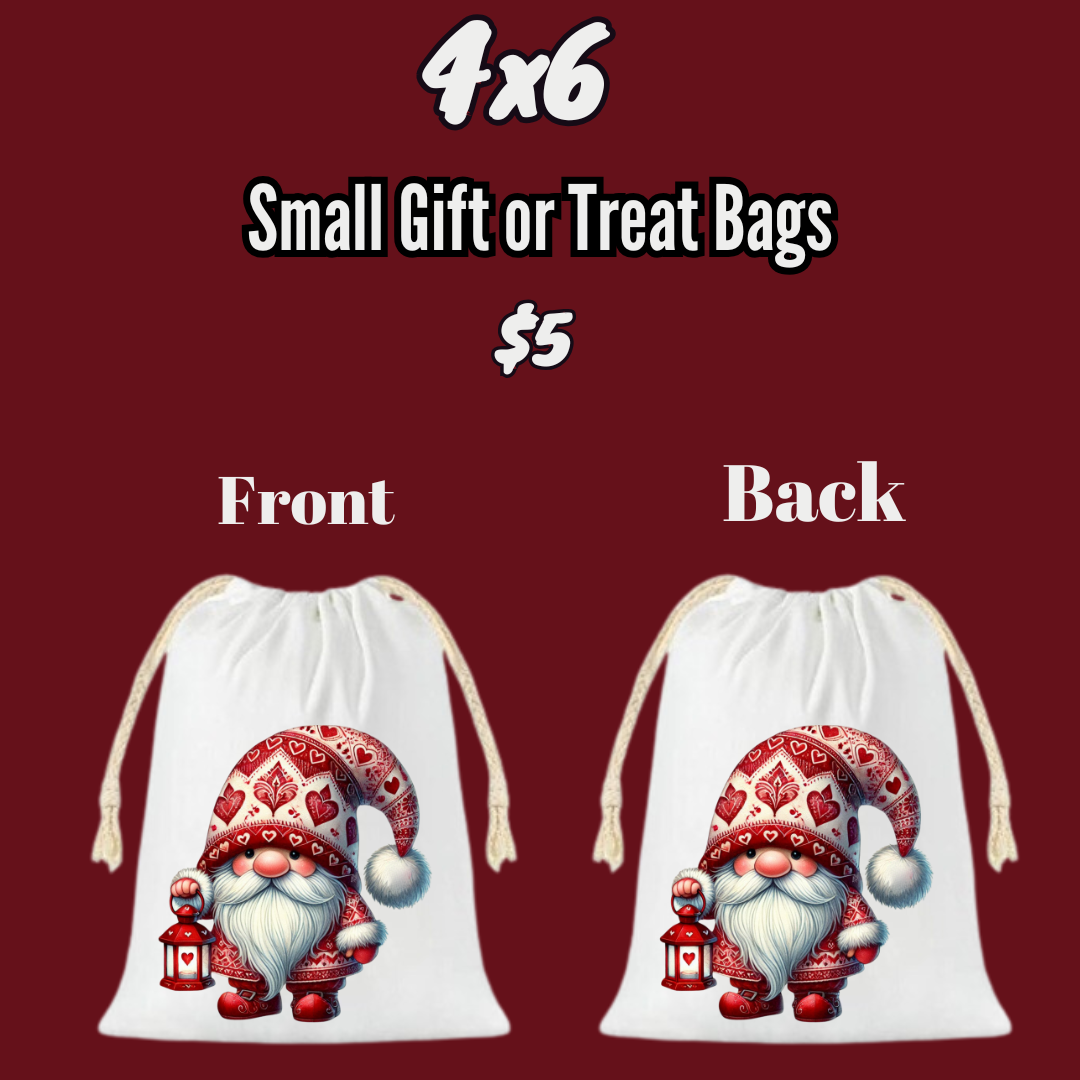 Gnome Kisses Mini Gift Bags