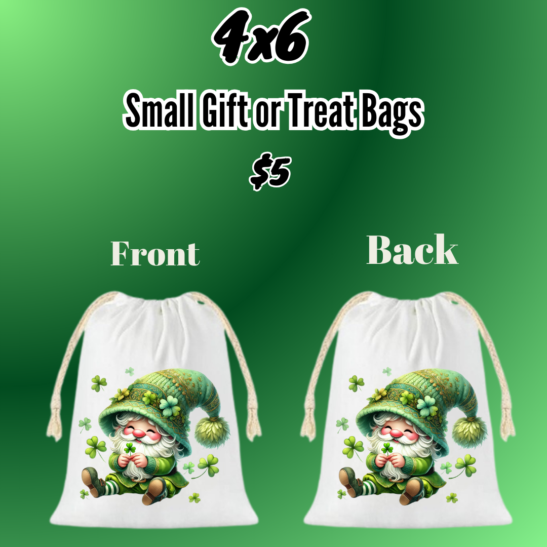 Lucky Little Gnome Treat Bags