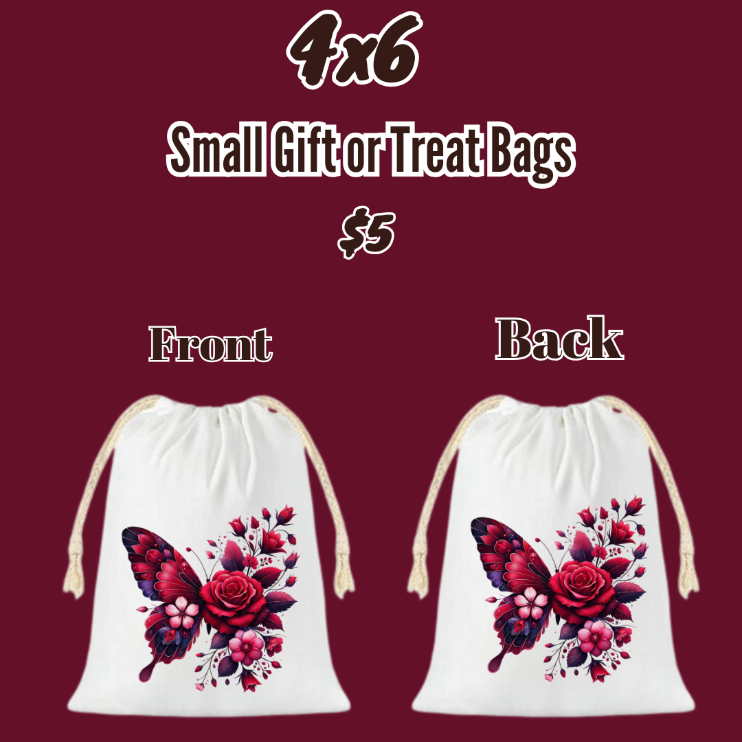 Butterfly Blooms 4x6 Gift Bag Collection