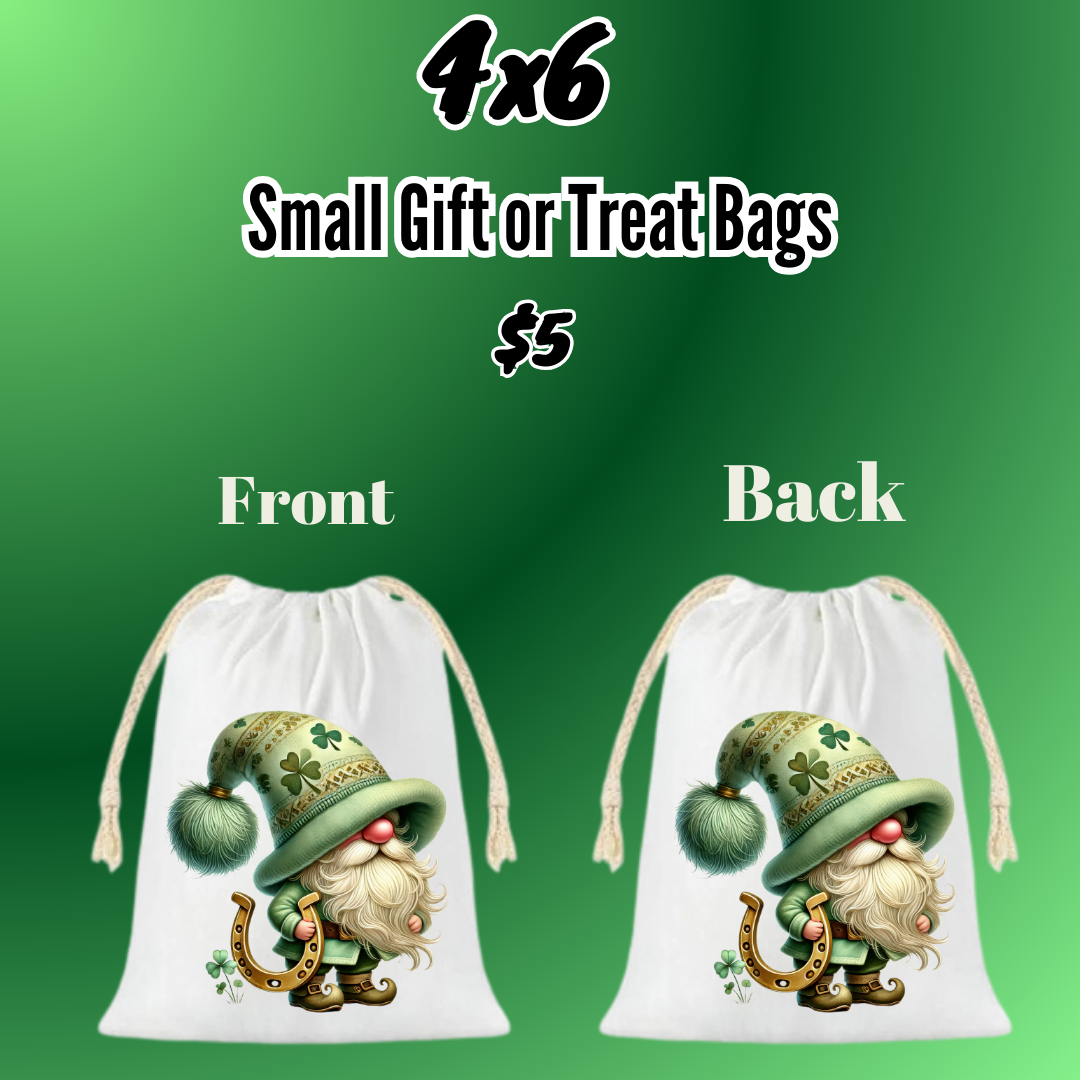 Lucky Little Gnome Treat Bags