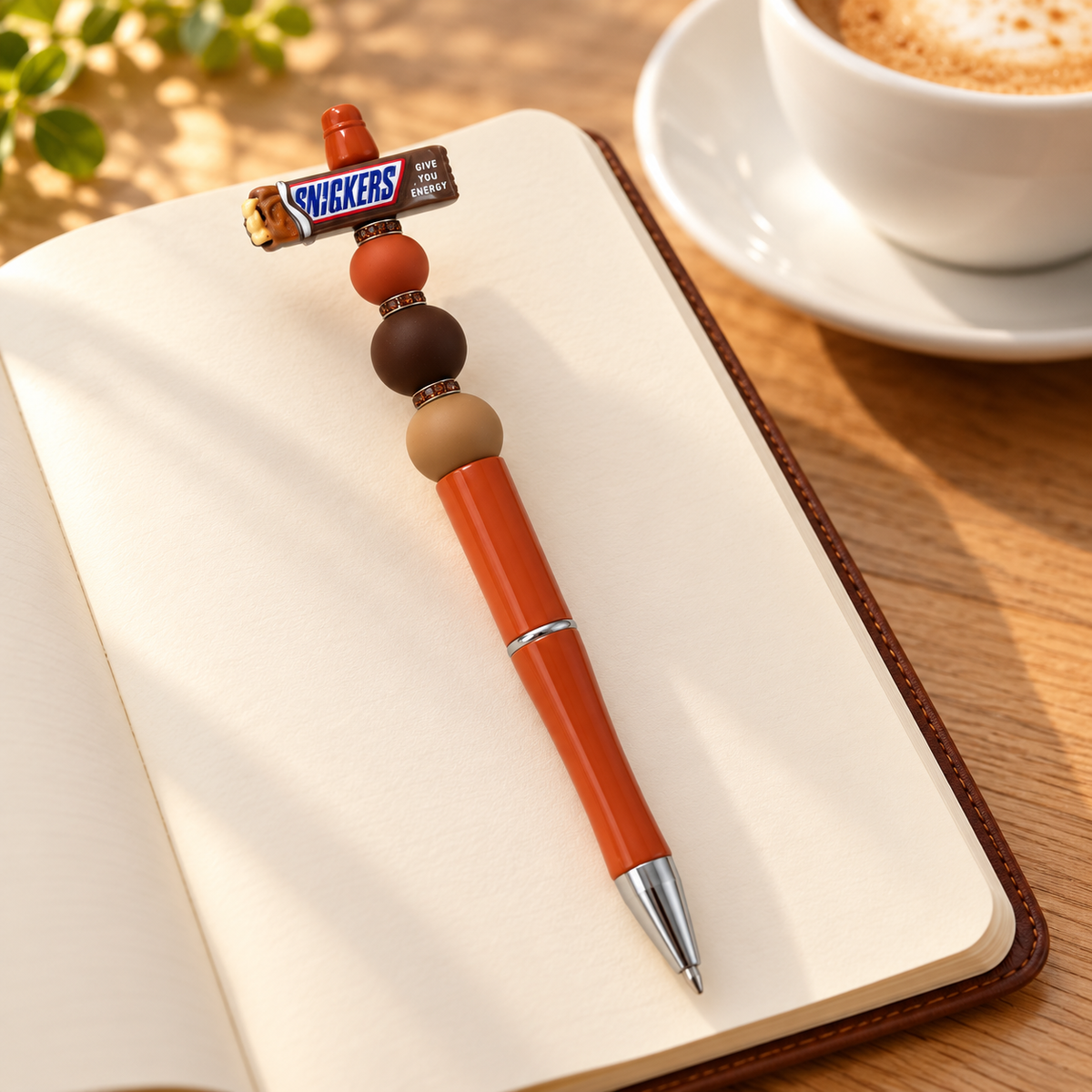Sweet Note Candy Bar Beaded Pen
