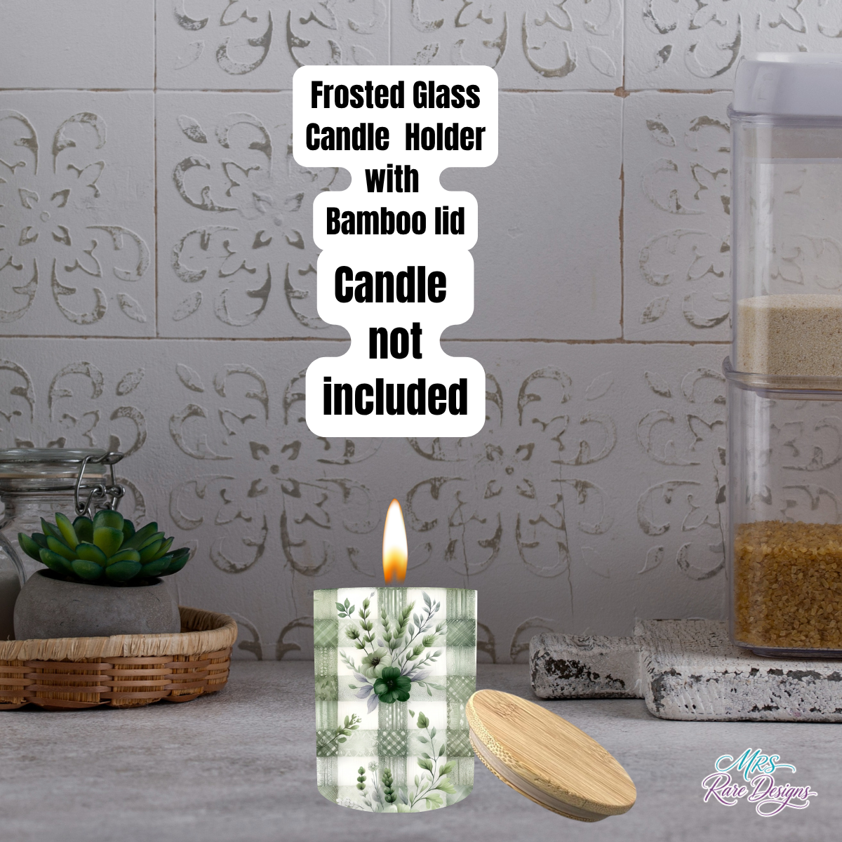 Sage Meadow Cottage Kitchen Baking & Candle Gift Set (Individual or Full Bundle)