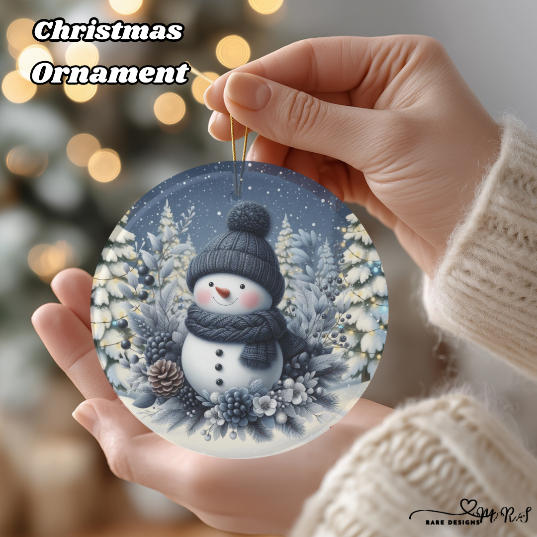 Winter Snowman Wonderland Christmas Ornaments Collection