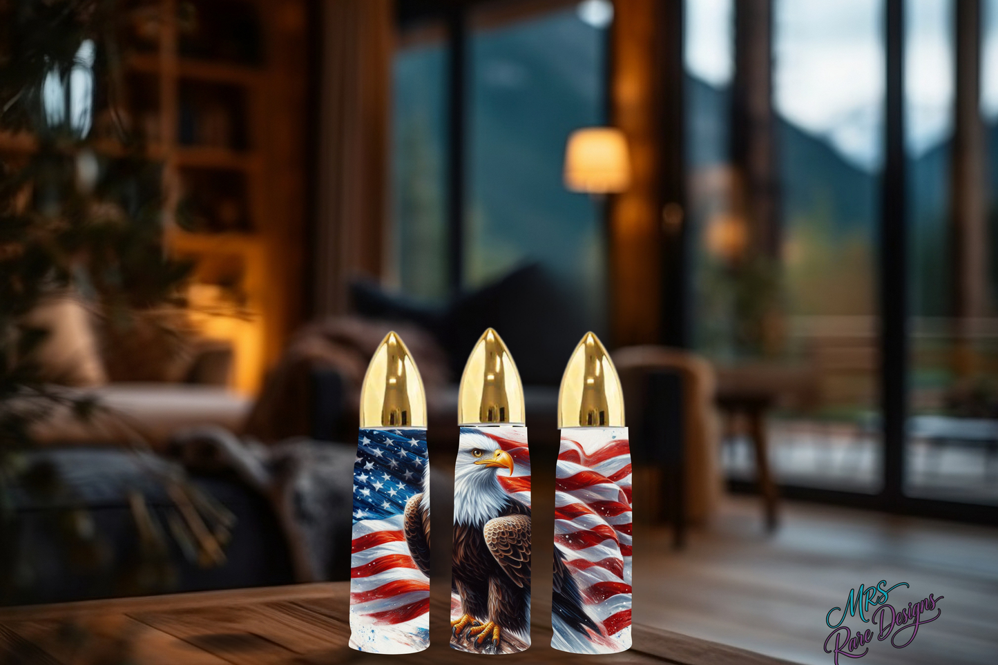 Freedom Flight Bullet Tumbler — 17oz Stainless Steel