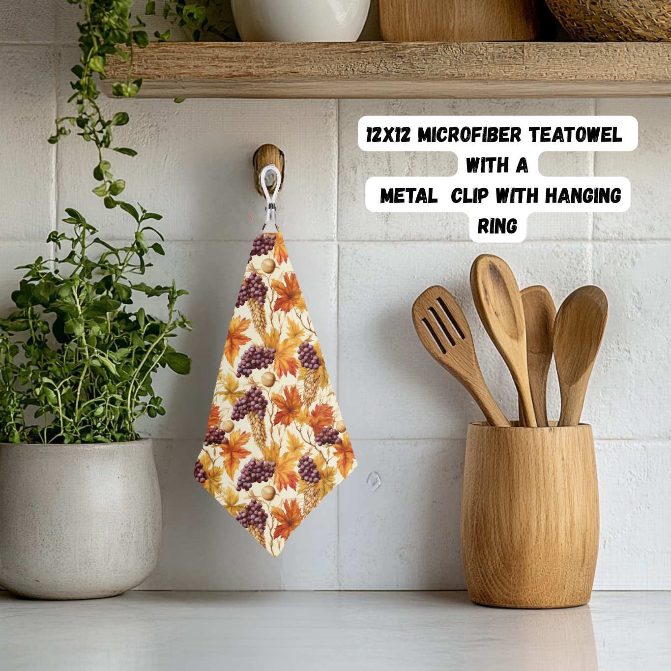 Autumn Harvest Microfiber Teatowel Collection
