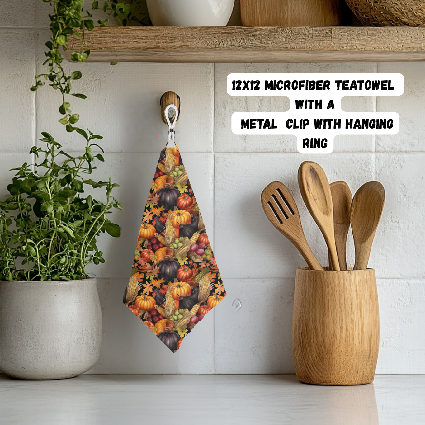 Autumn Harvest Microfiber Teatowel Collection