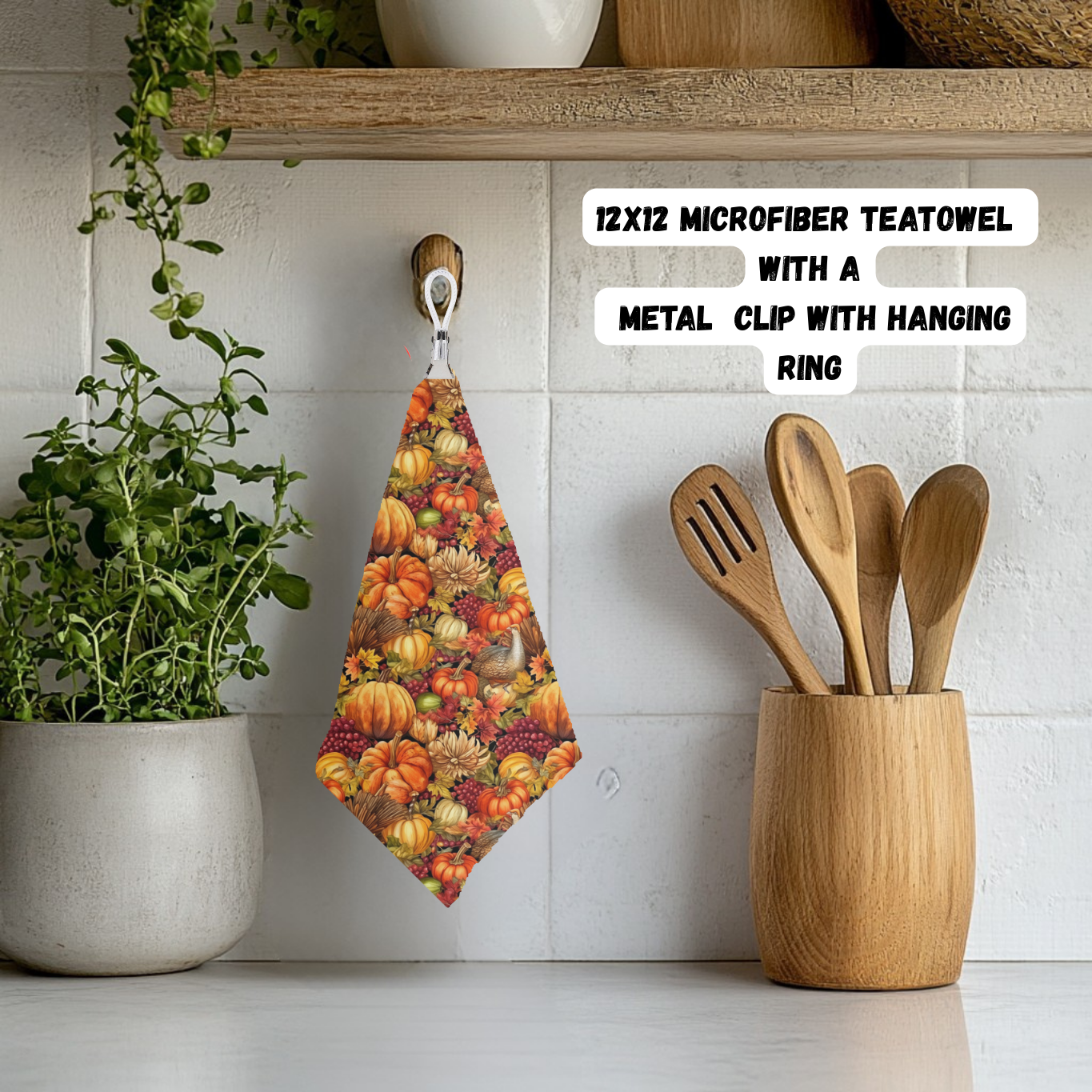Autumn Harvest Microfiber Teatowel Collection