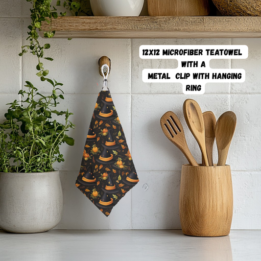Hauntingly Cute Halloween Teatowel Collection