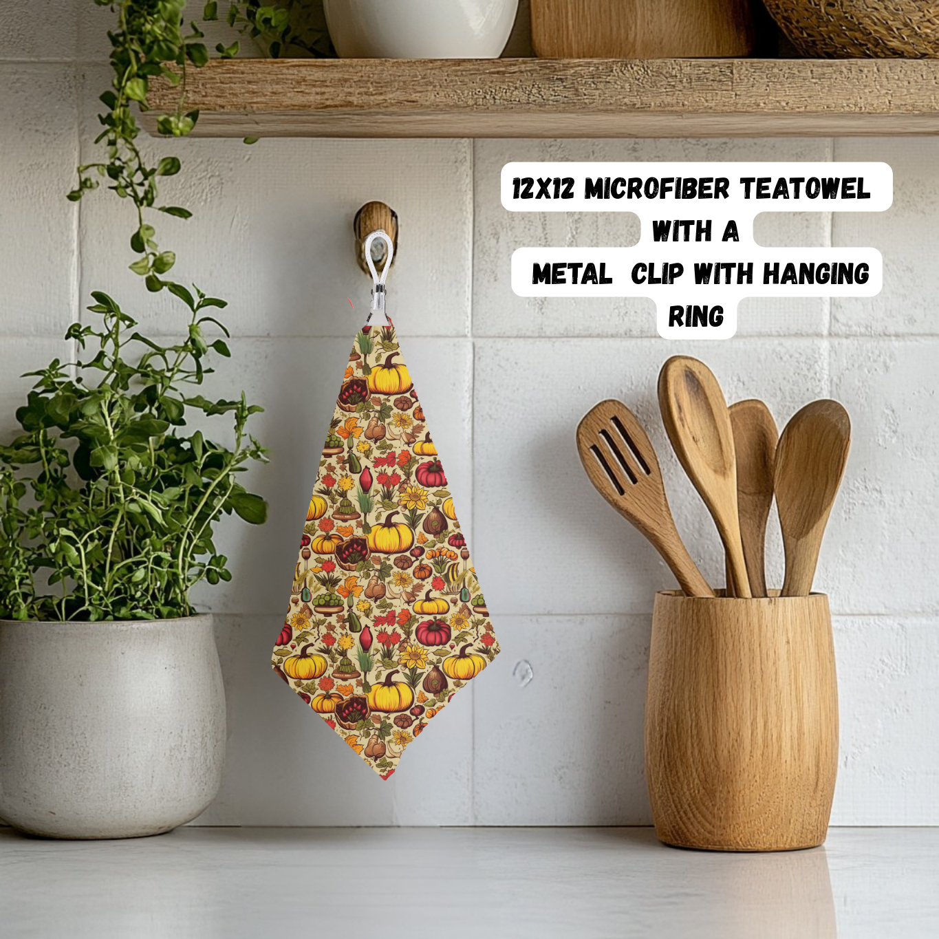 Autumn Harvest Microfiber Teatowel Collection