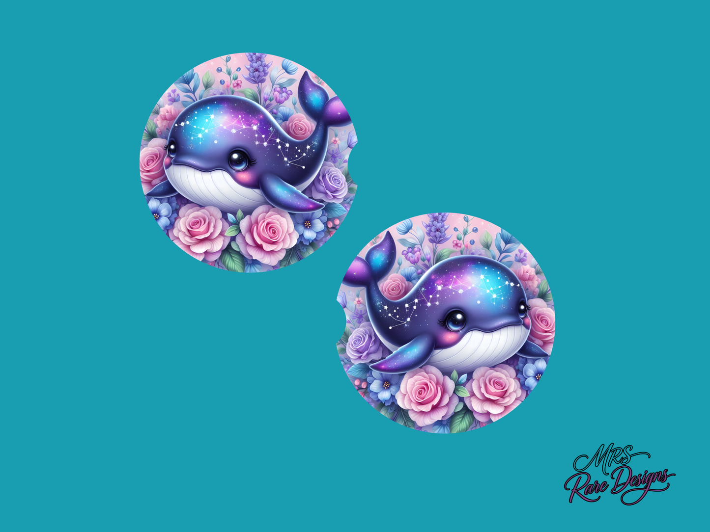 OceanBloom Drive Coaster Set
