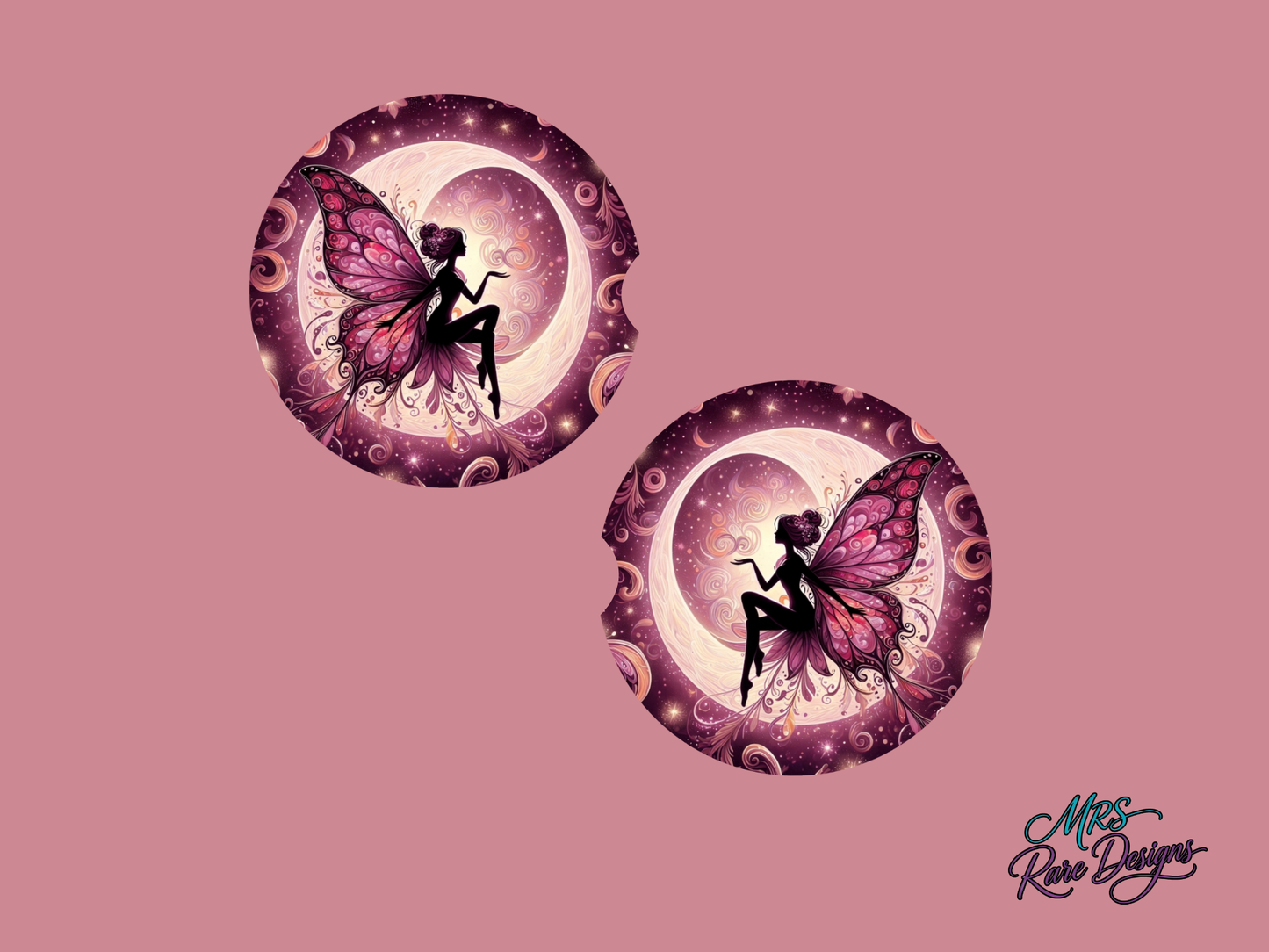 Lunar Enchantment Car Coaster Set