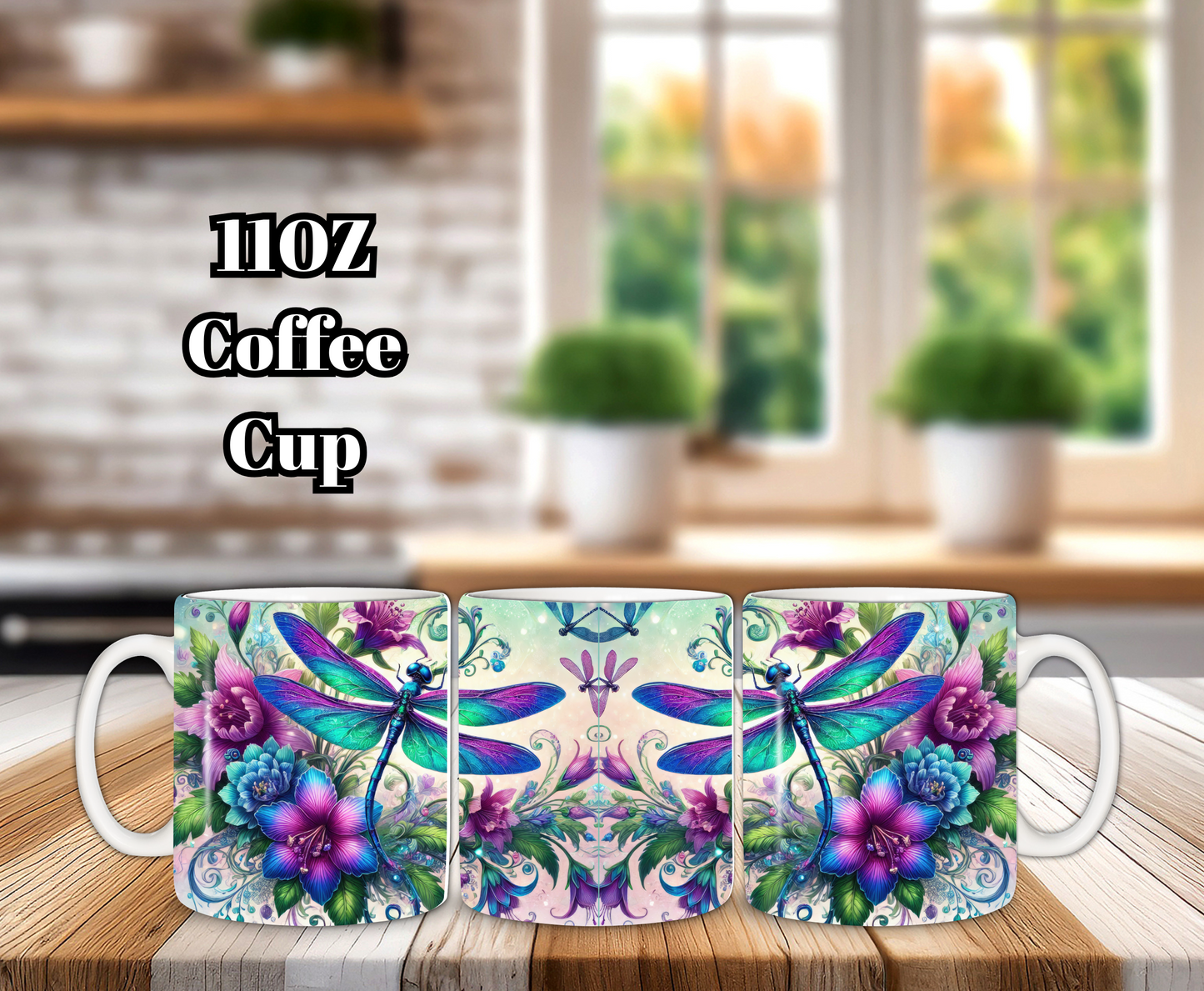 Whimsy Wings Coffee Cup
