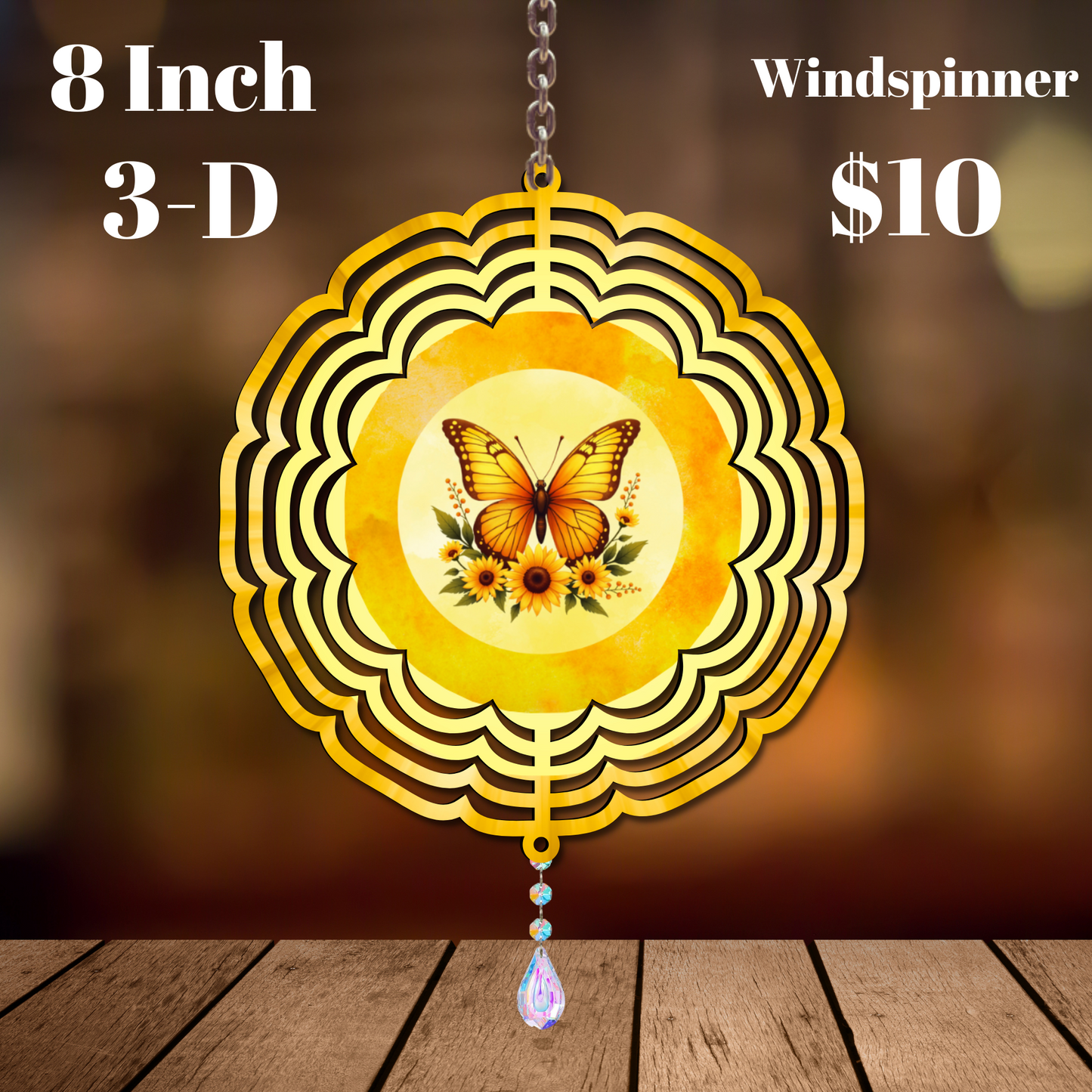 Butterfly Blossom Windspinners