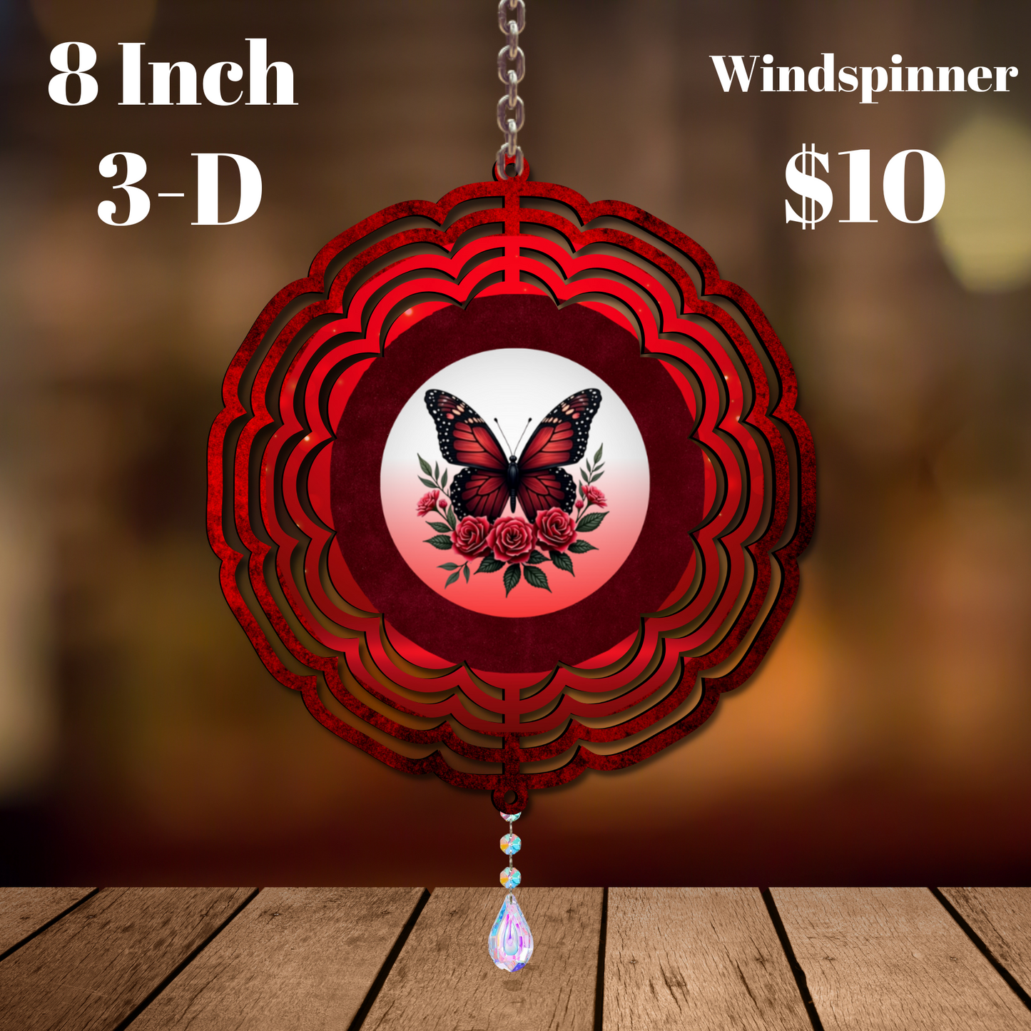 Butterfly Blossom Windspinners