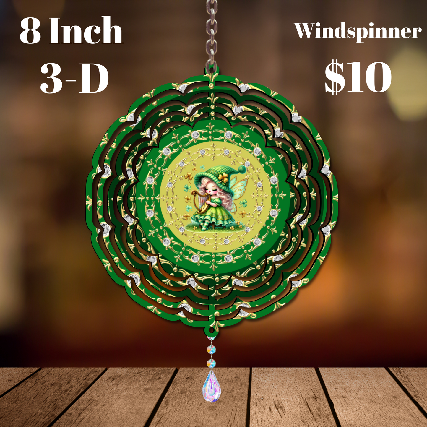 Enchanted Garden Wind Spinners Collection