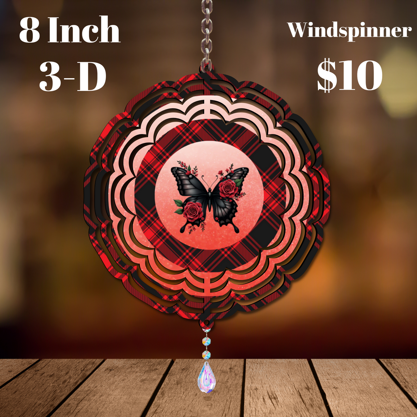 Butterfly Blossom Windspinners