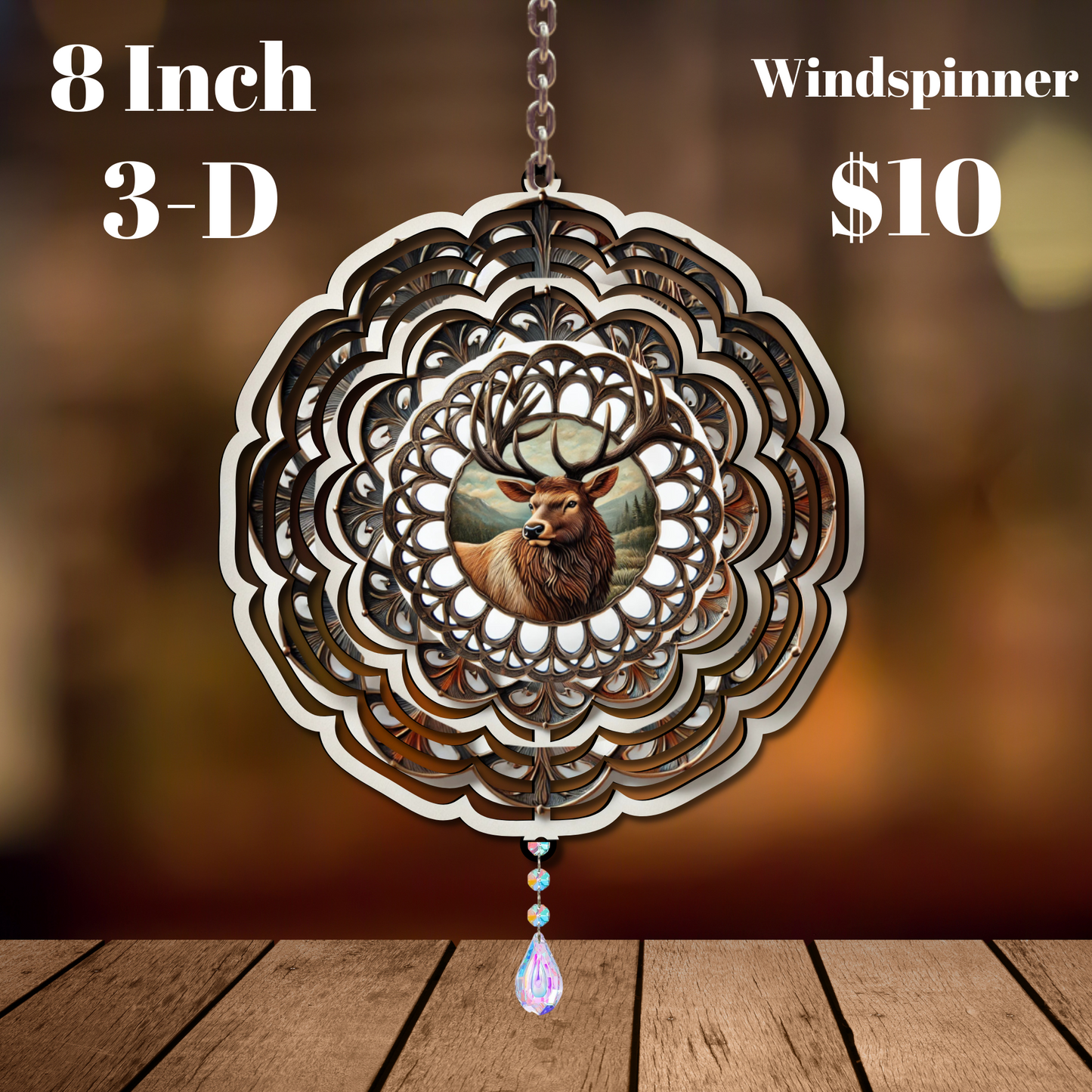 Majestic Wilderness Wind Spinners