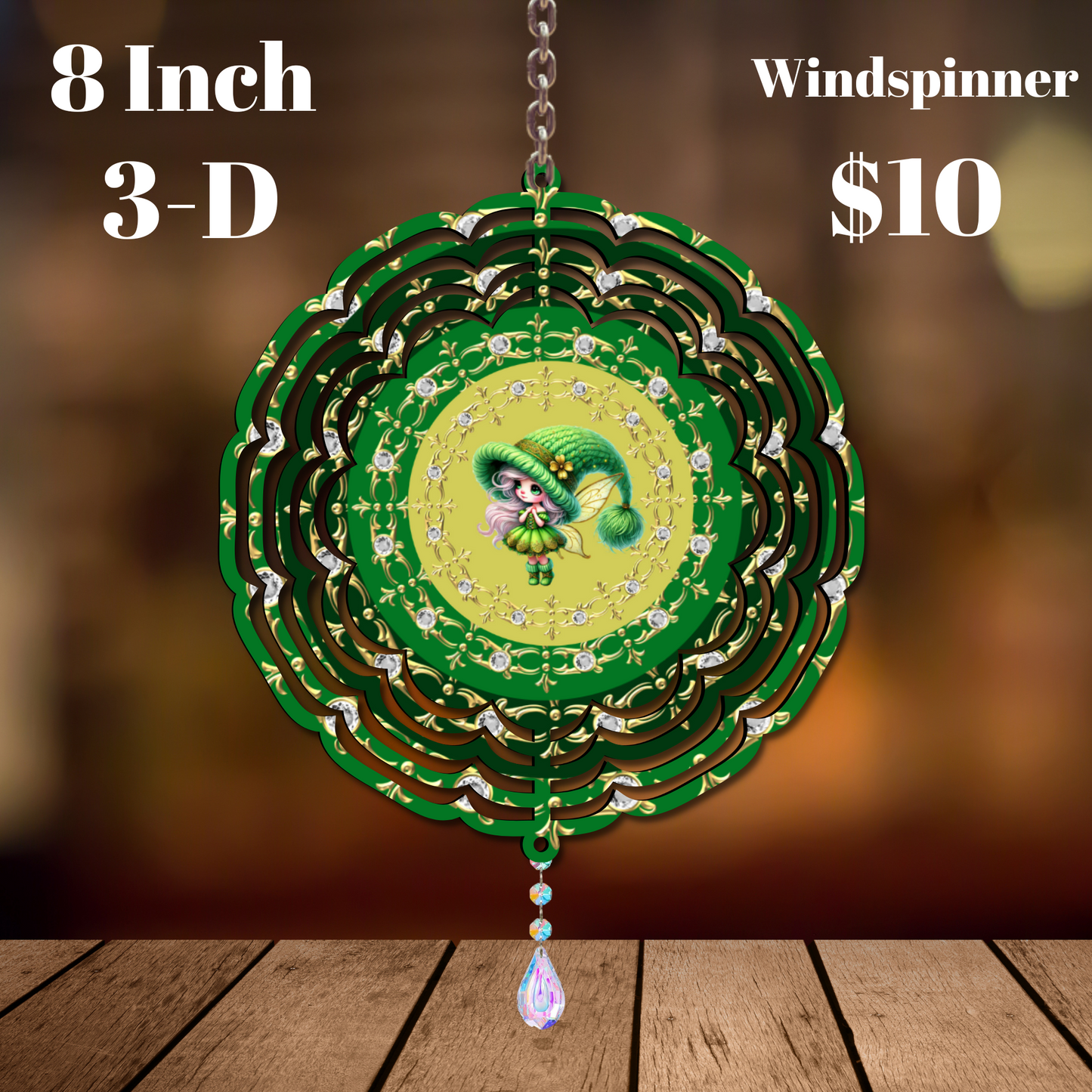 Enchanted Garden Wind Spinners Collection