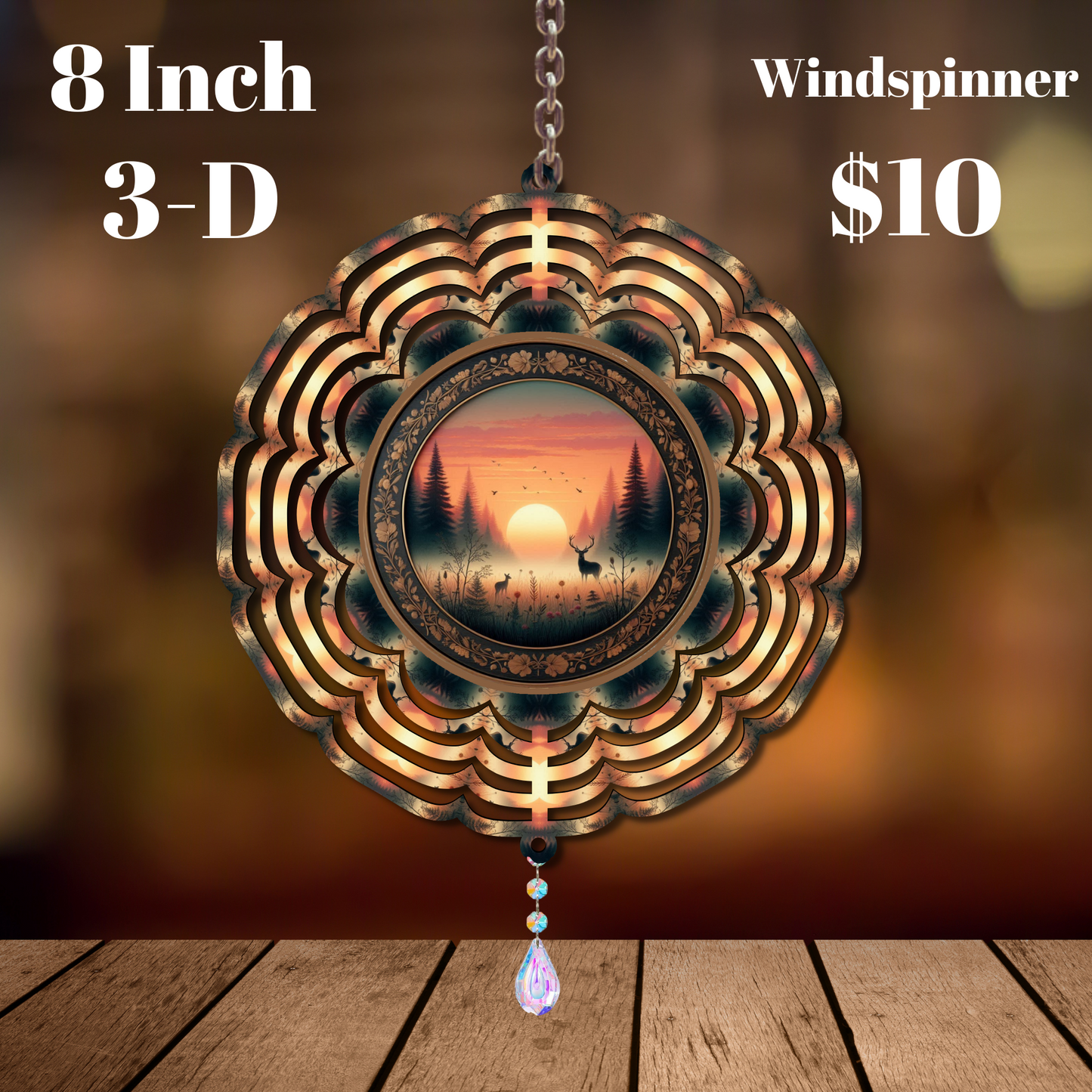 Twilight Serenity Windspinner