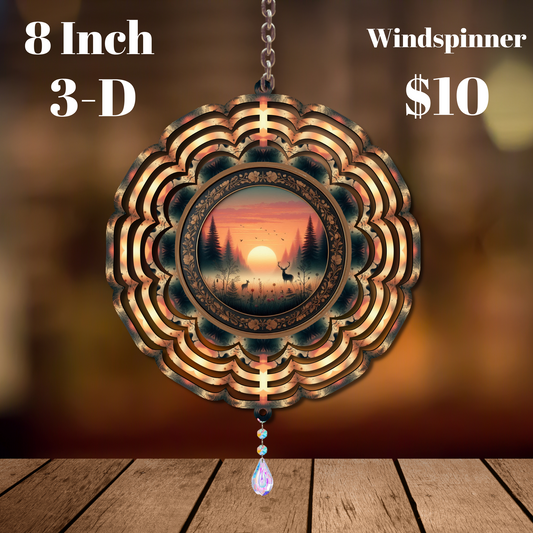 Twilight Serenity Windspinner